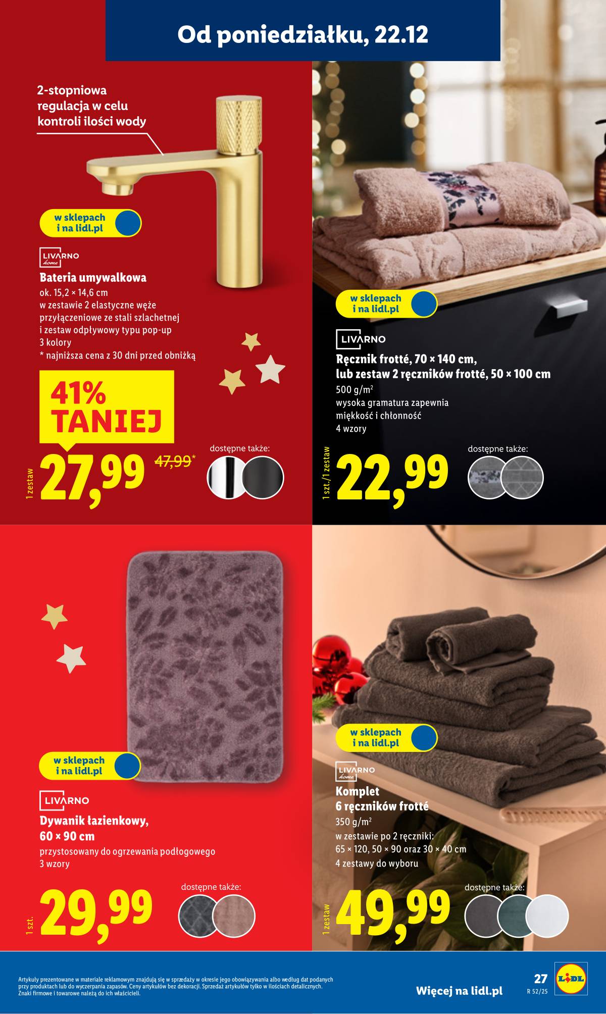 Lidl Lenkija - OFERTA WAŻNA OD 22.12 31 puslapis