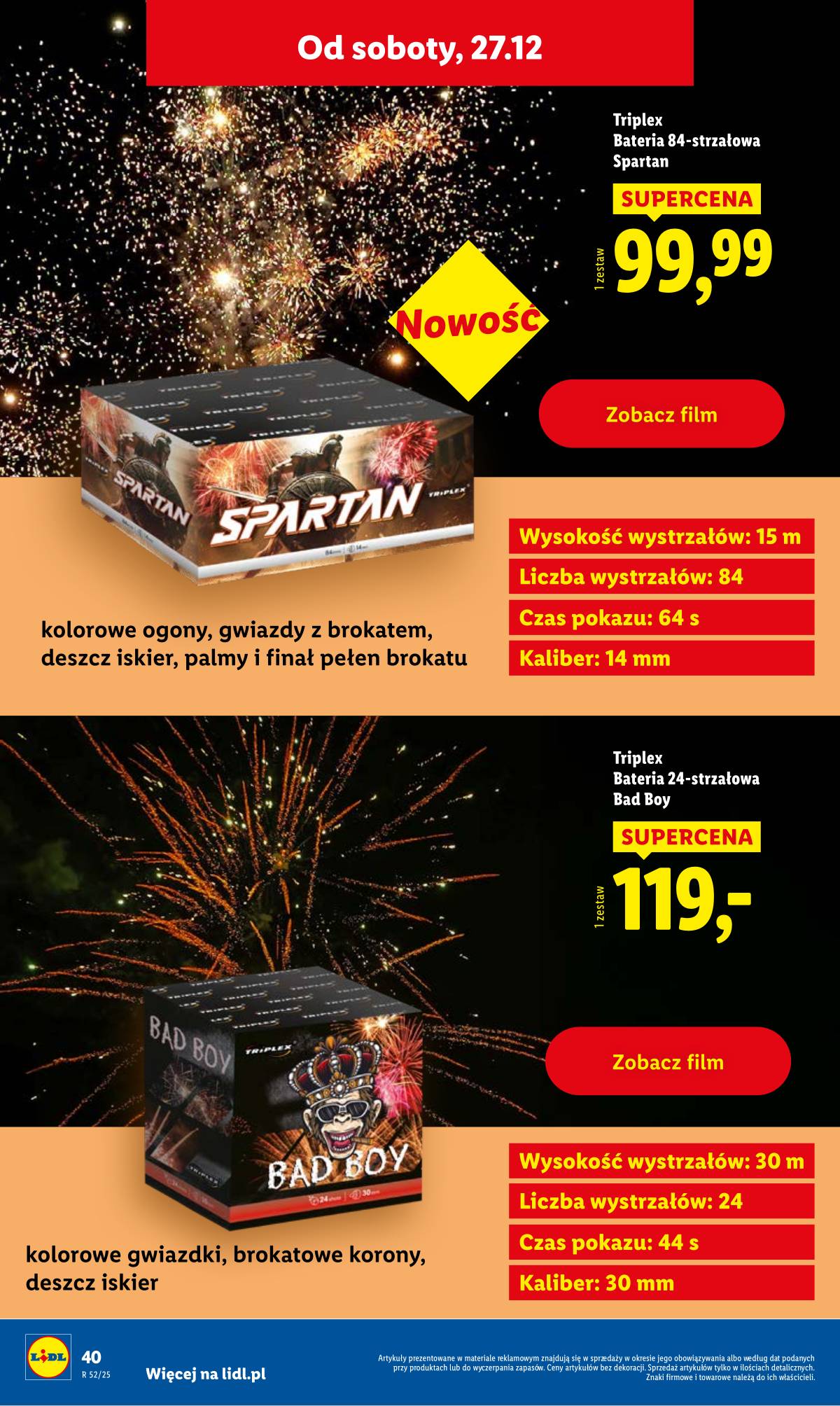 Lidl Lenkija - OFERTA WAŻNA OD 22.12 44 puslapis