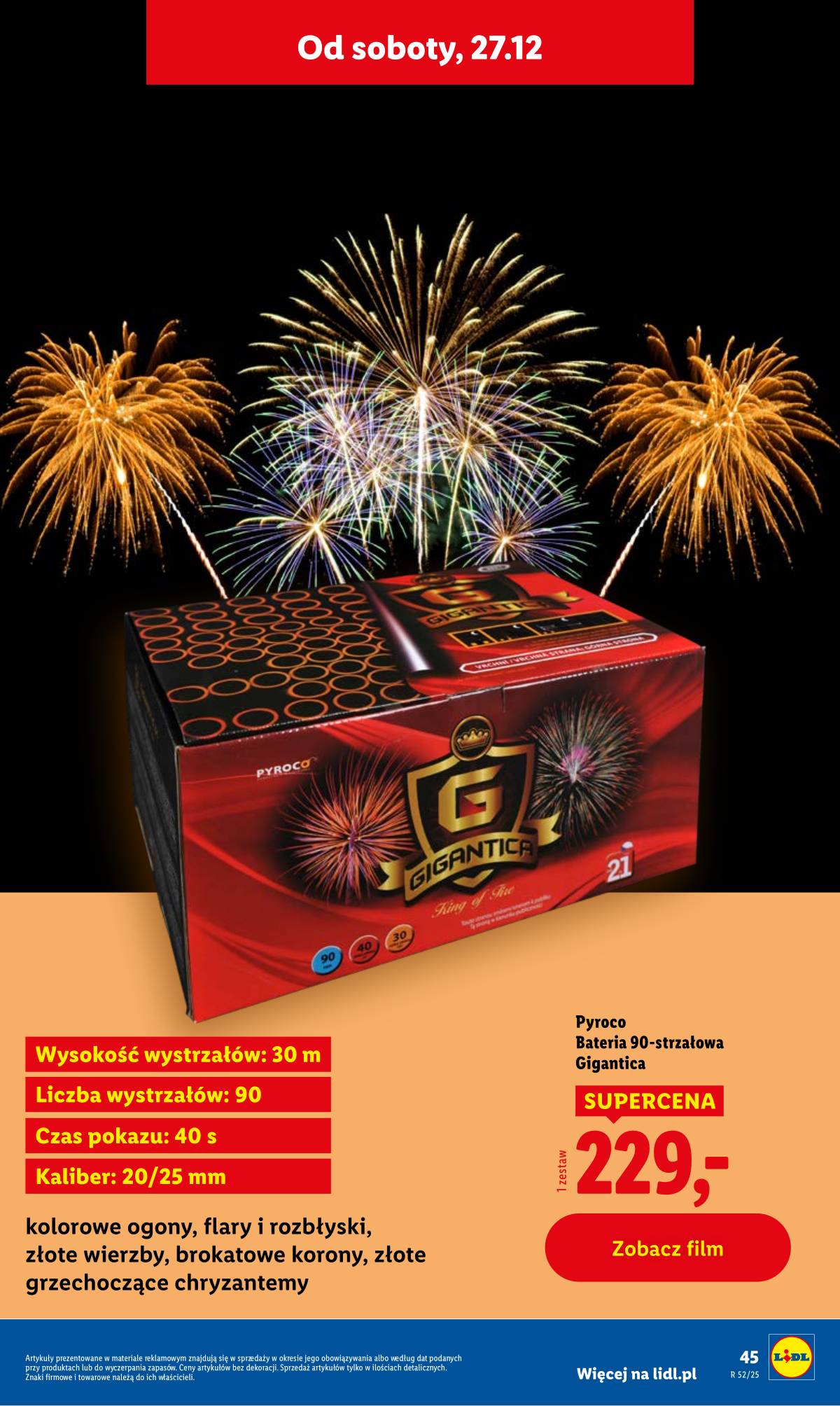 Lidl Lenkija - OFERTA WAŻNA OD 22.12 49 puslapis