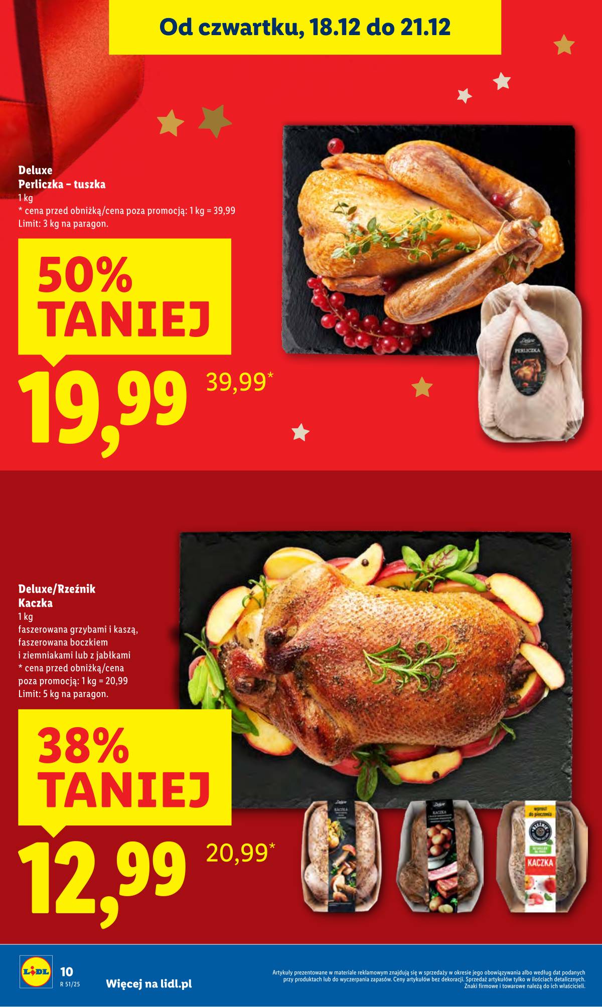 Lidl Lenkija - OFERTA WAŻNA OD 18.12 DO 21.12 10 puslapis