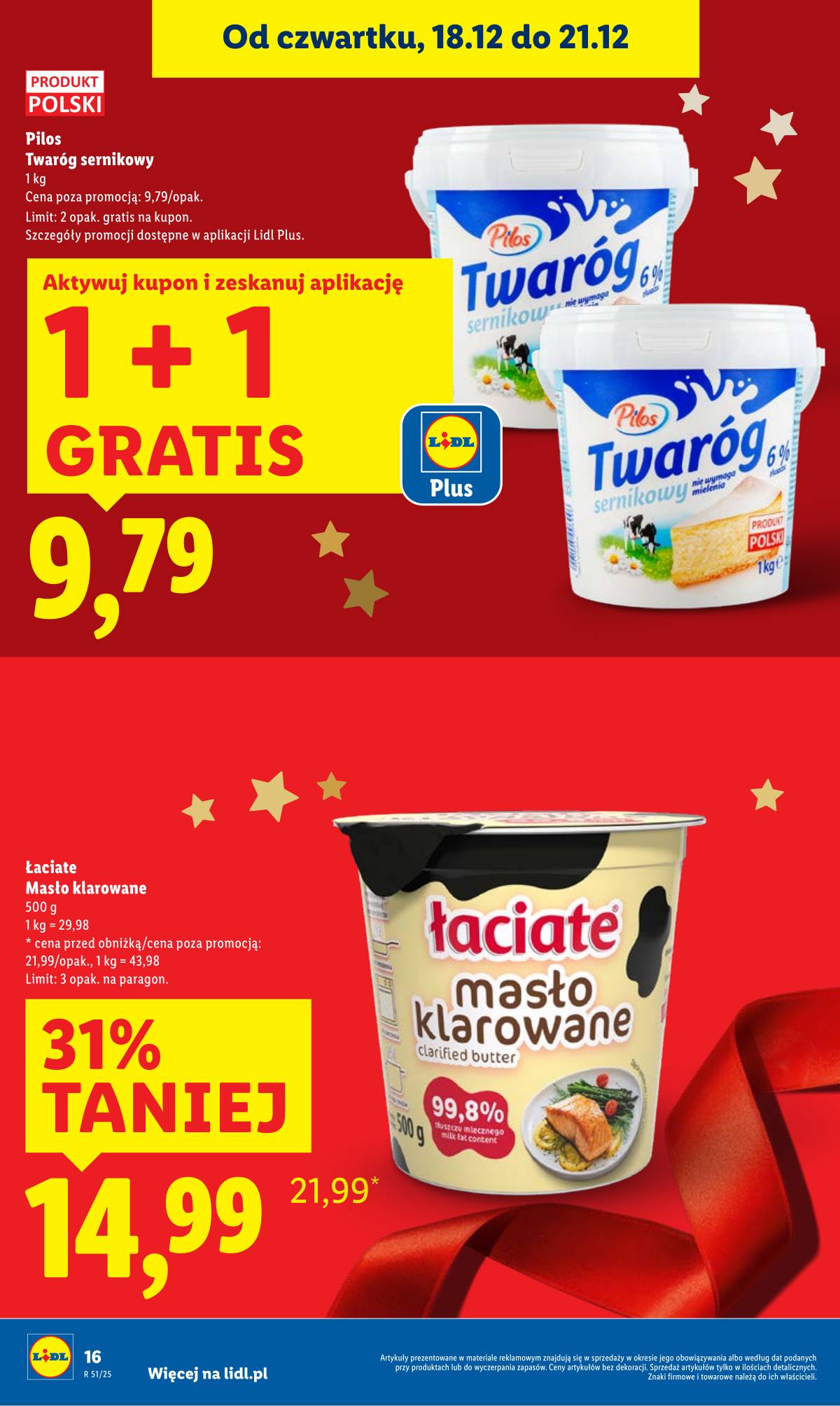 Lidl Lenkija - OFERTA WAŻNA OD 18.12 DO 21.12 16 puslapis
