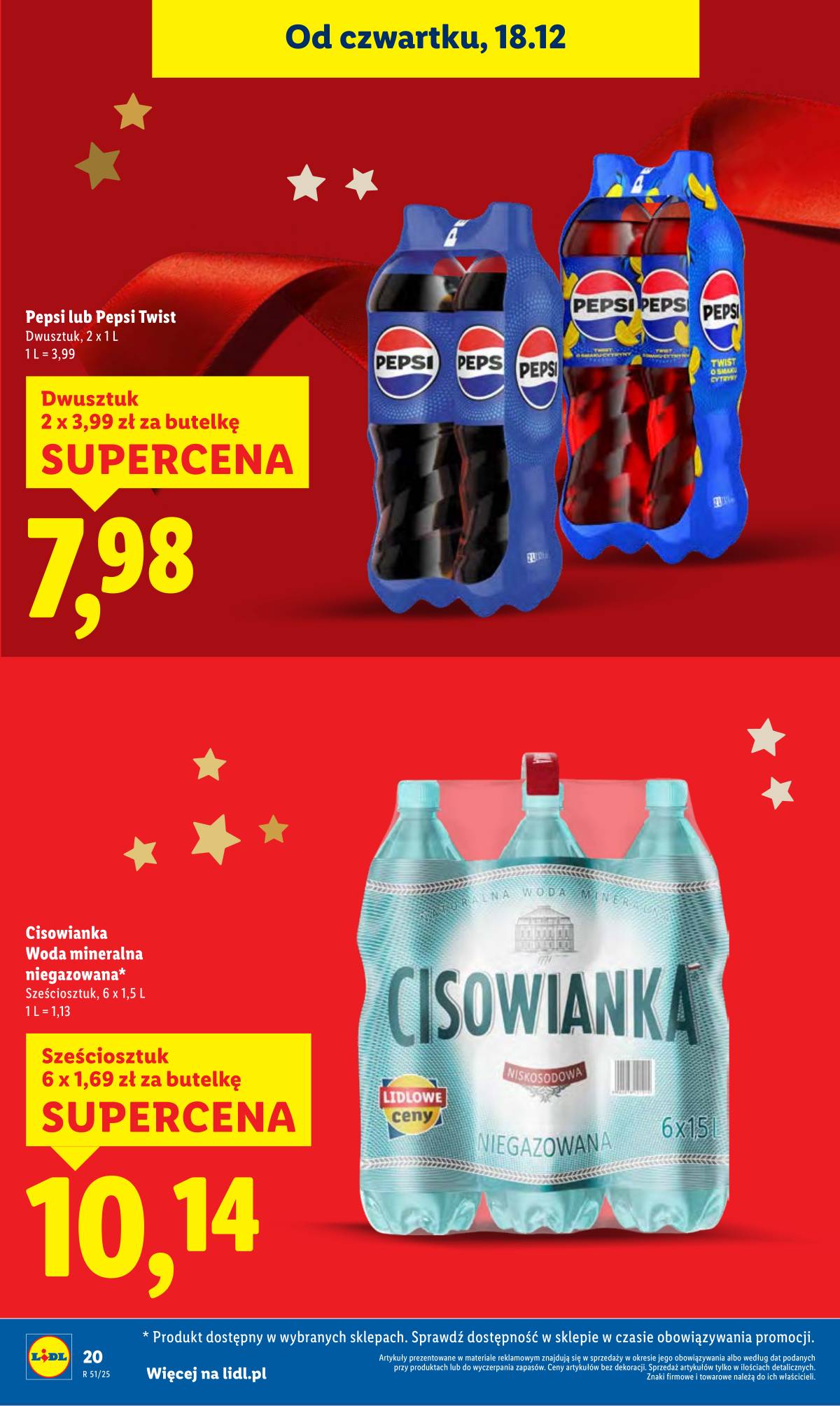 Lidl Lenkija - OFERTA WAŻNA OD 18.12 DO 21.12 20 puslapis
