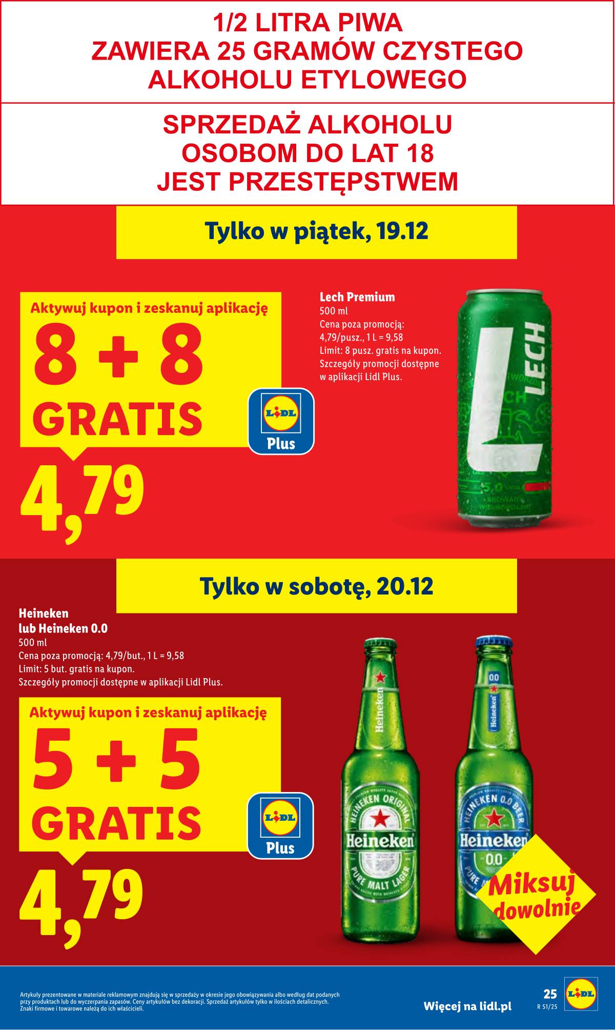 Lidl Lenkija - OFERTA WAŻNA OD 18.12 DO 21.12 25 puslapis
