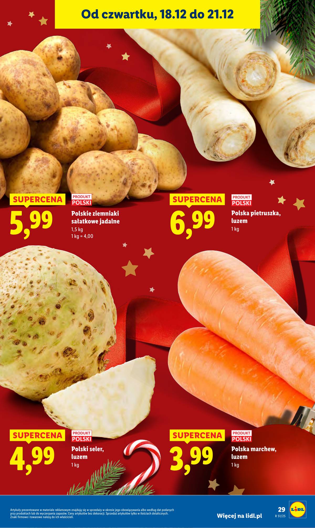 Lidl Lenkija - OFERTA WAŻNA OD 18.12 DO 21.12 29 puslapis