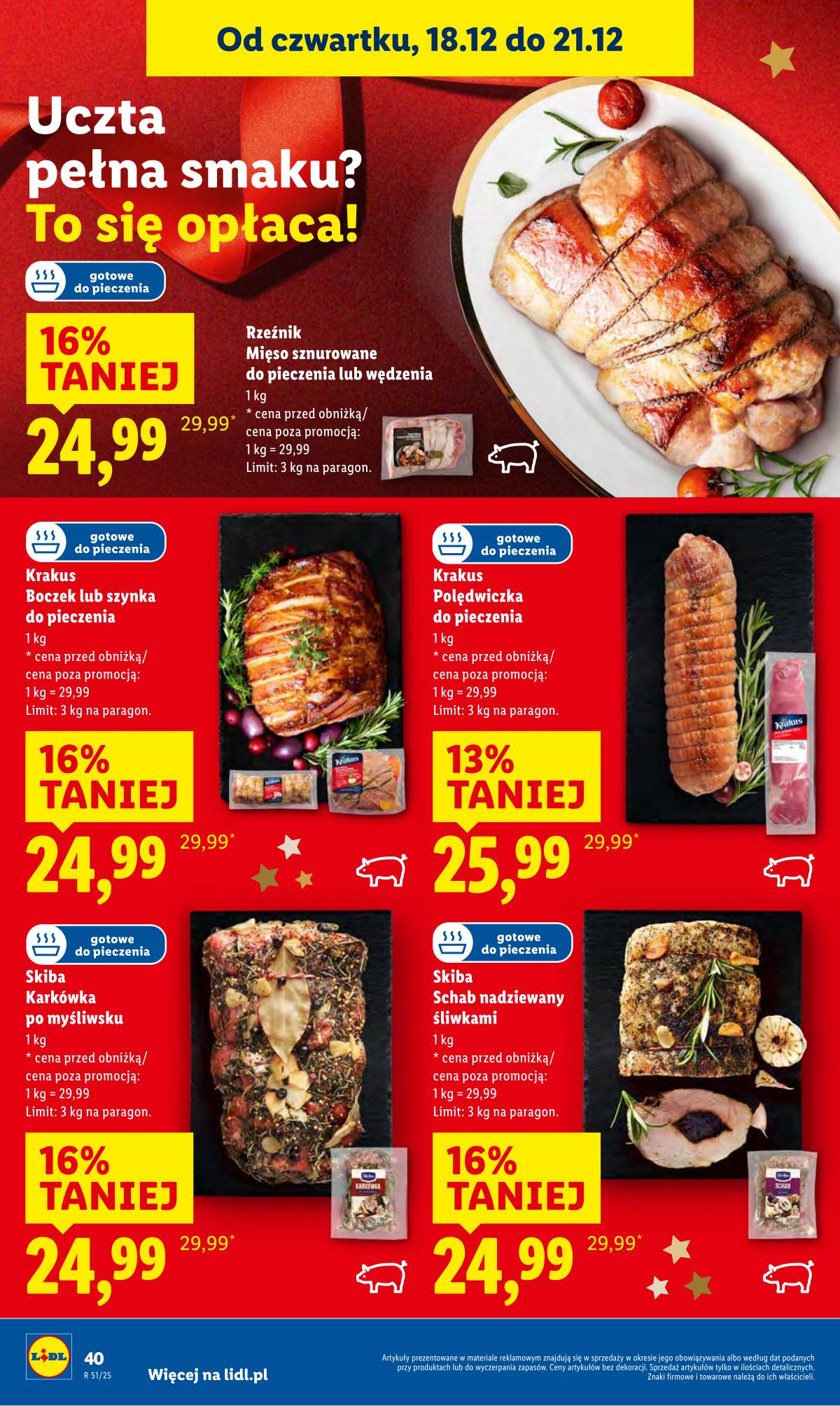 Lidl Lenkija - OFERTA WAŻNA OD 18.12 DO 21.12 42 puslapis