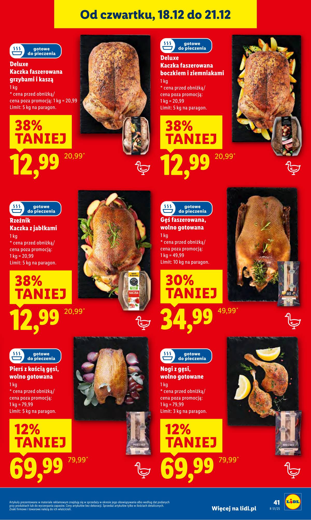 Lidl Lenkija - OFERTA WAŻNA OD 18.12 DO 21.12 43 puslapis