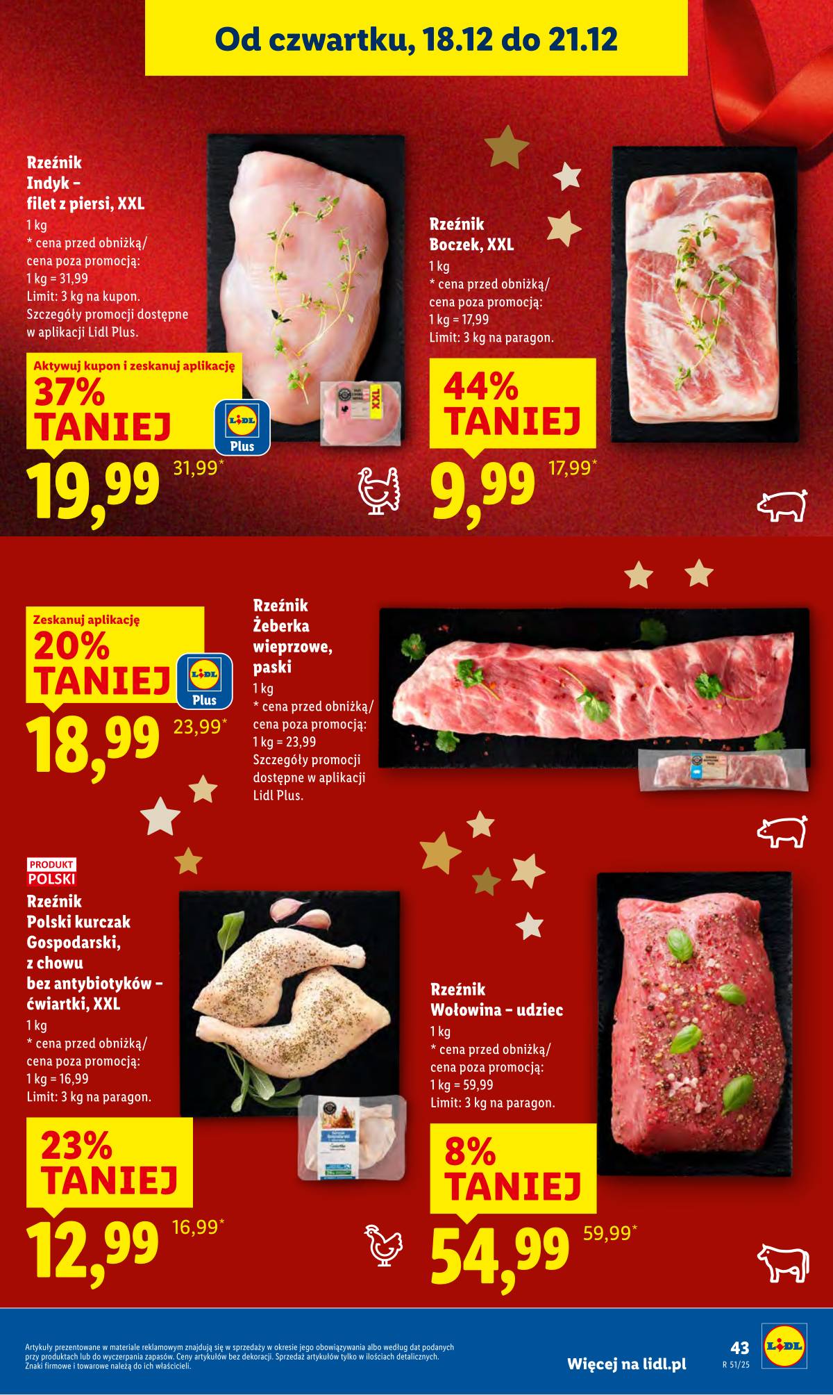 Lidl Lenkija - OFERTA WAŻNA OD 18.12 DO 21.12 45 puslapis
