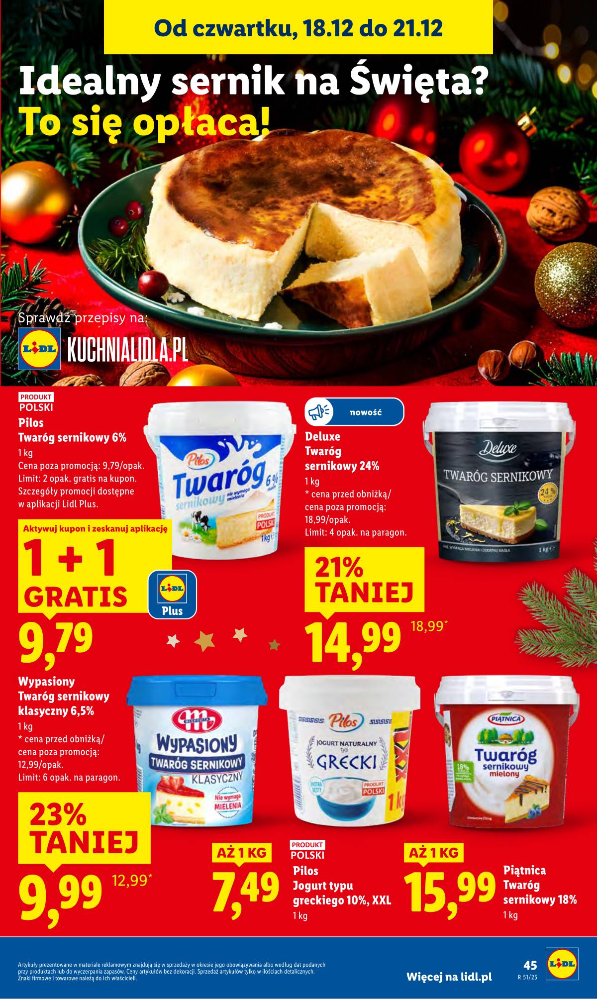 Lidl Lenkija - OFERTA WAŻNA OD 18.12 DO 21.12 47 puslapis