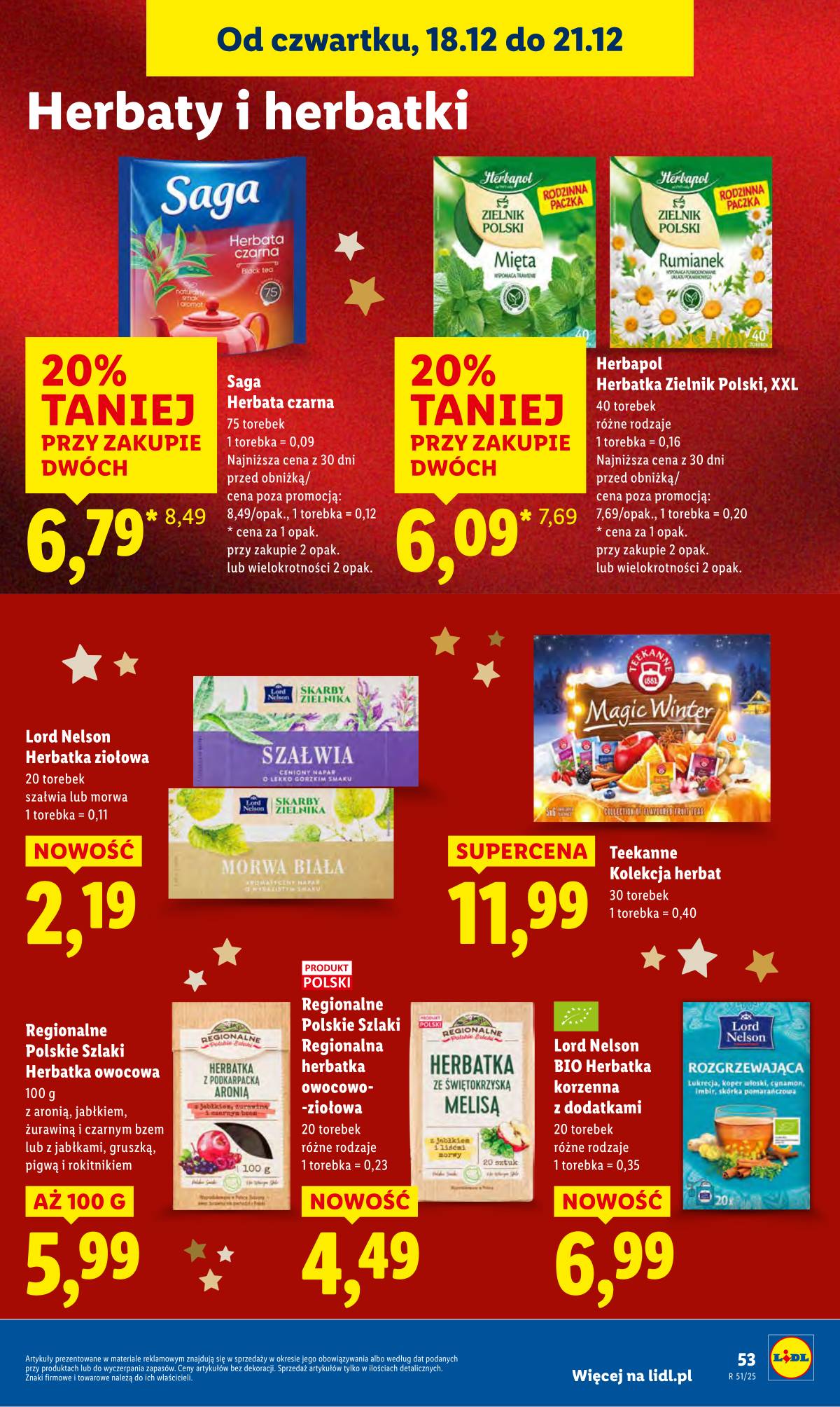 Lidl Lenkija - OFERTA WAŻNA OD 18.12 DO 21.12 55 puslapis
