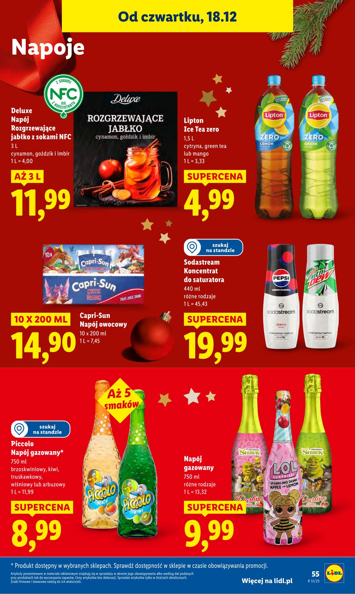 Lidl Lenkija - OFERTA WAŻNA OD 18.12 DO 21.12 57 puslapis