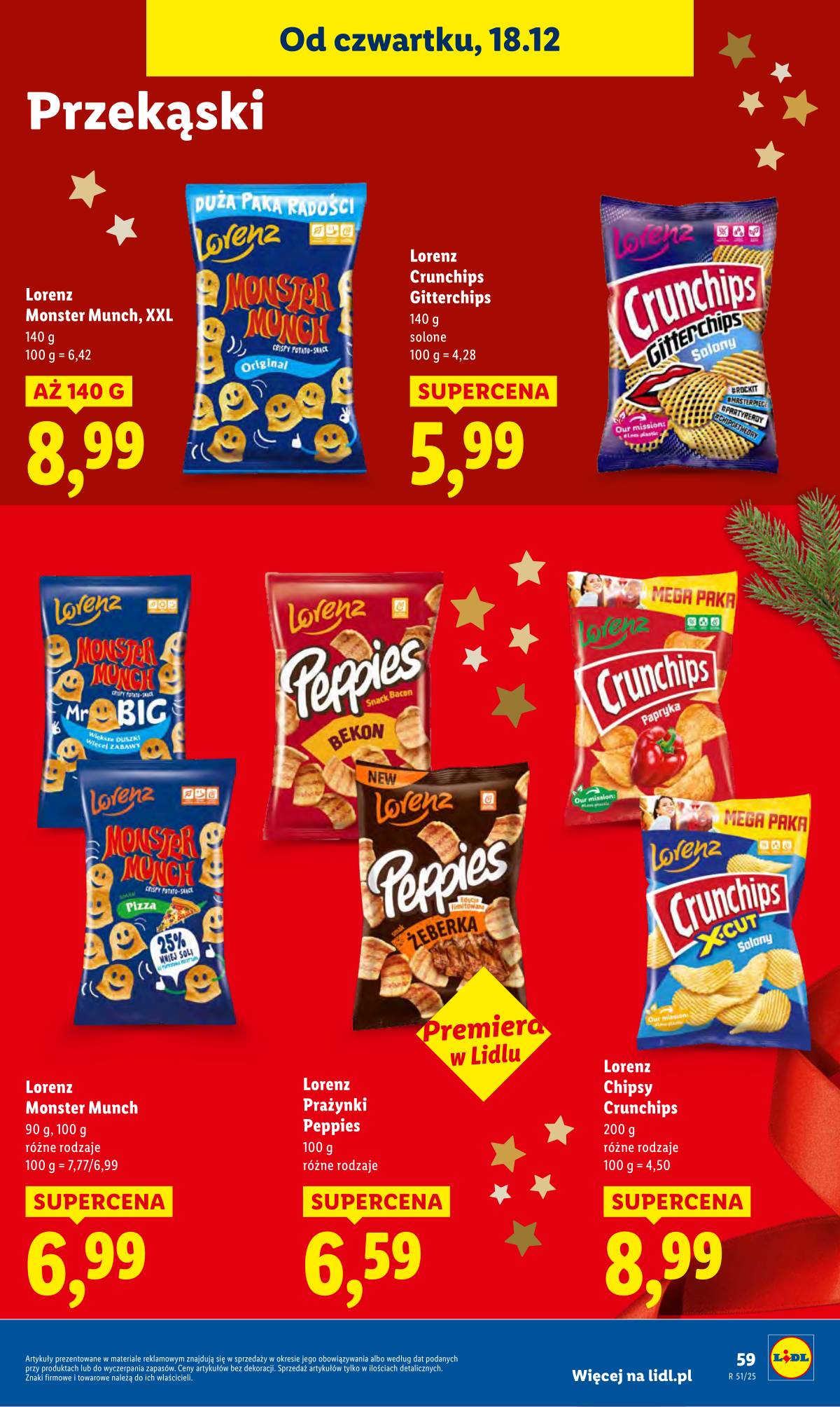 Lidl Lenkija - OFERTA WAŻNA OD 18.12 DO 21.12 61 puslapis