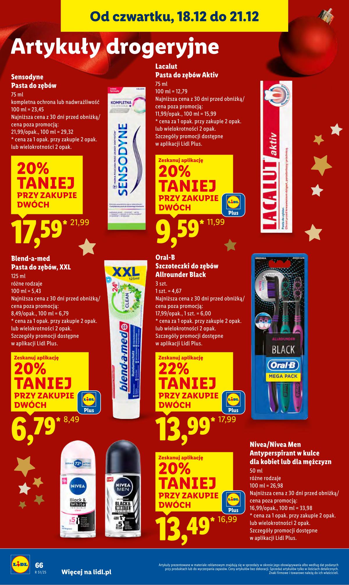 Lidl Lenkija - OFERTA WAŻNA OD 18.12 DO 21.12 68 puslapis