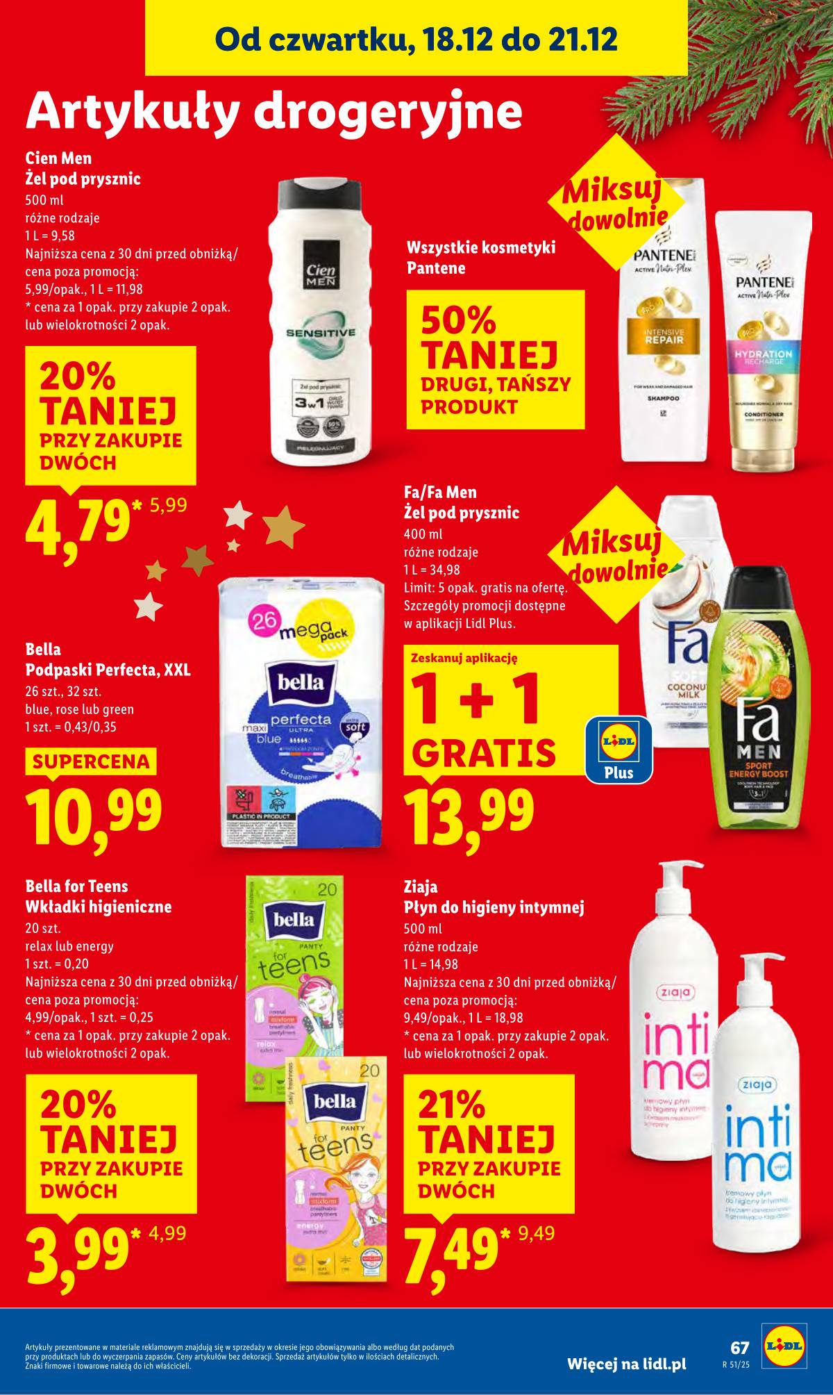 Lidl Lenkija - OFERTA WAŻNA OD 18.12 DO 21.12 69 puslapis