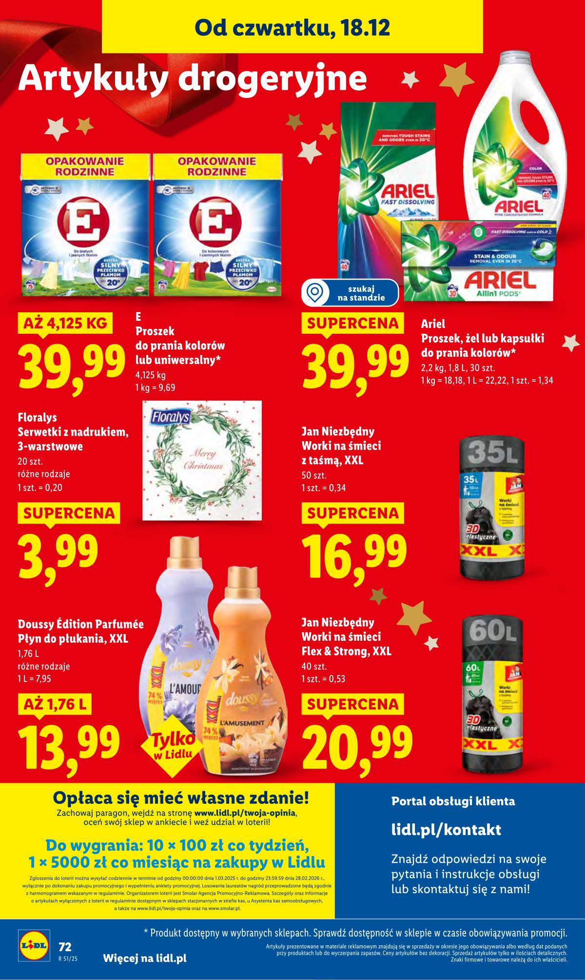 Lidl Lenkija - OFERTA WAŻNA OD 18.12 DO 21.12 72 puslapis