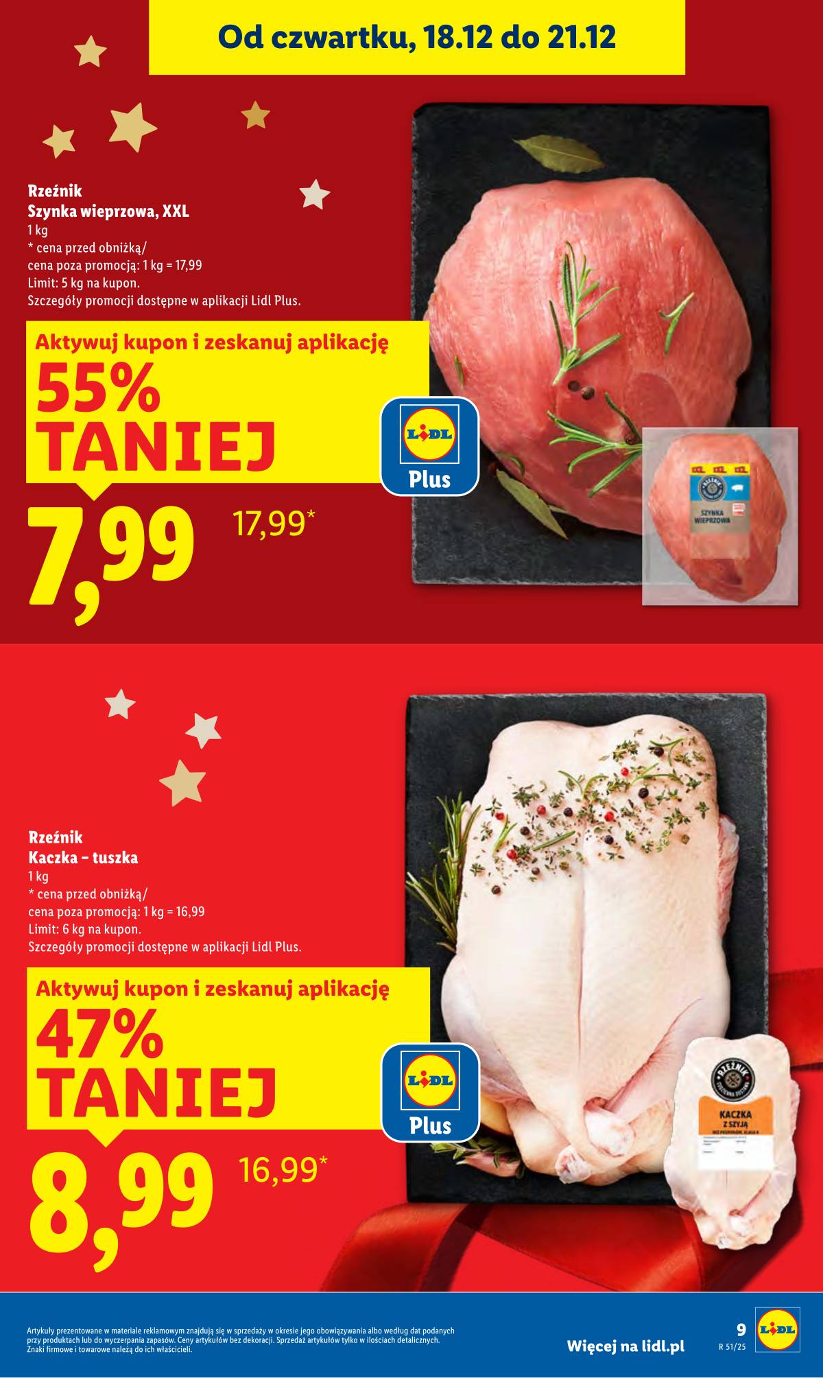 Lidl Lenkija - OFERTA WAŻNA OD 18.12 DO 21.12 9 puslapis