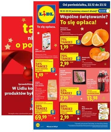 Lidl Lenkija - OFERTA WAŻNA OD 22.12 DO 23.12 2025-12-22 – 2025-12-23