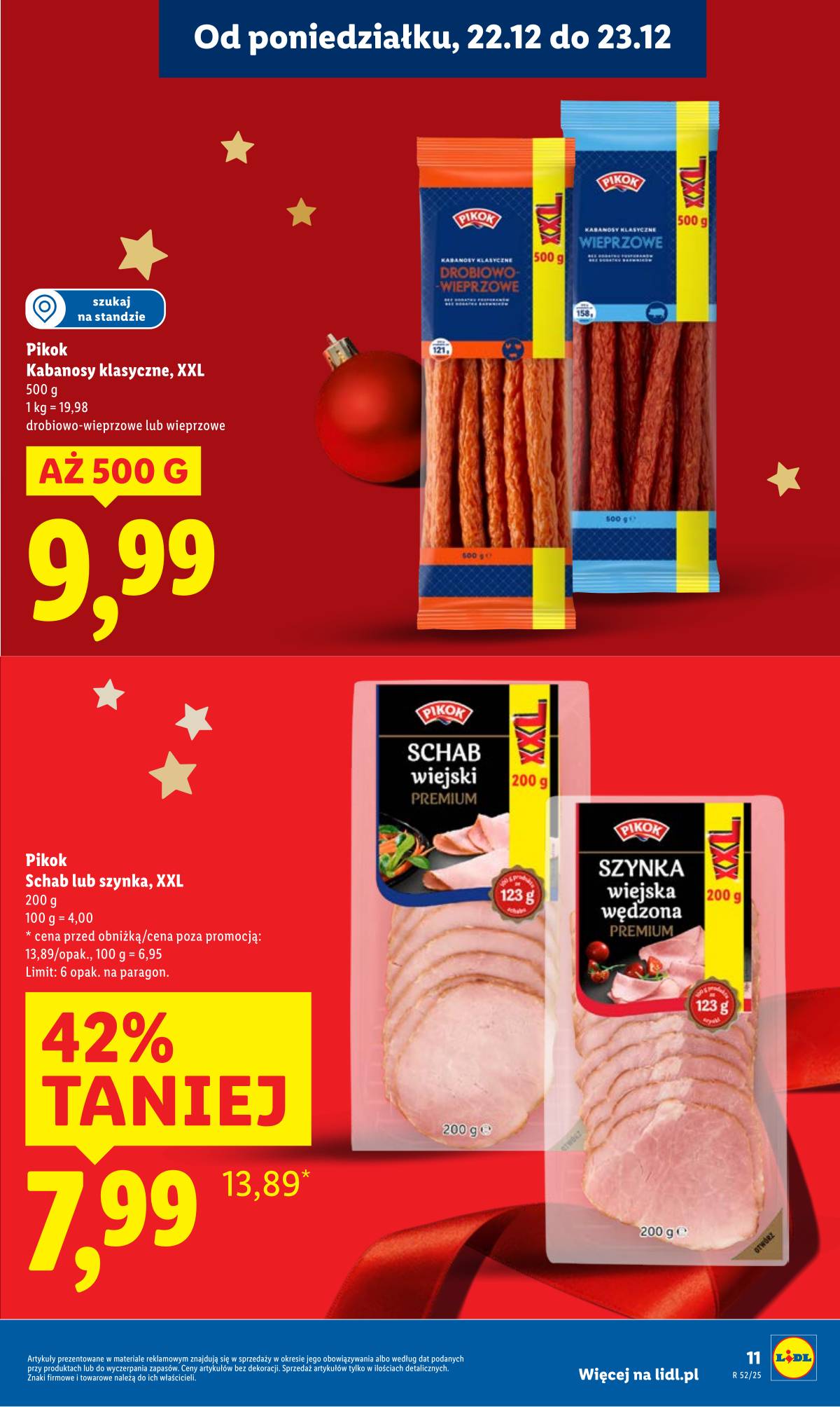 Lidl Lenkija - OFERTA WAŻNA OD 22.12 DO 23.12 11 puslapis