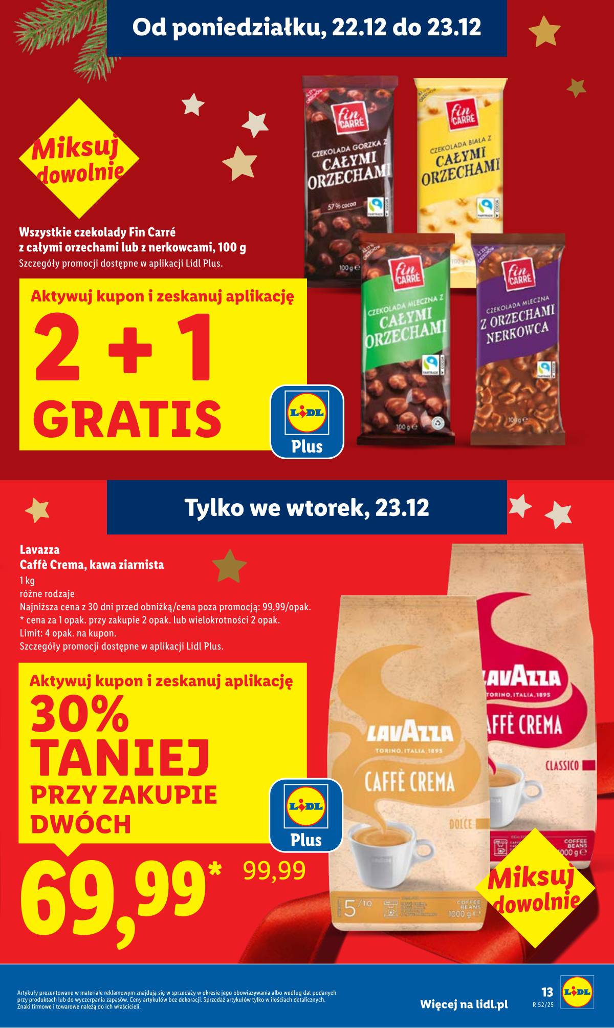 Lidl Lenkija - OFERTA WAŻNA OD 22.12 DO 23.12 13 puslapis