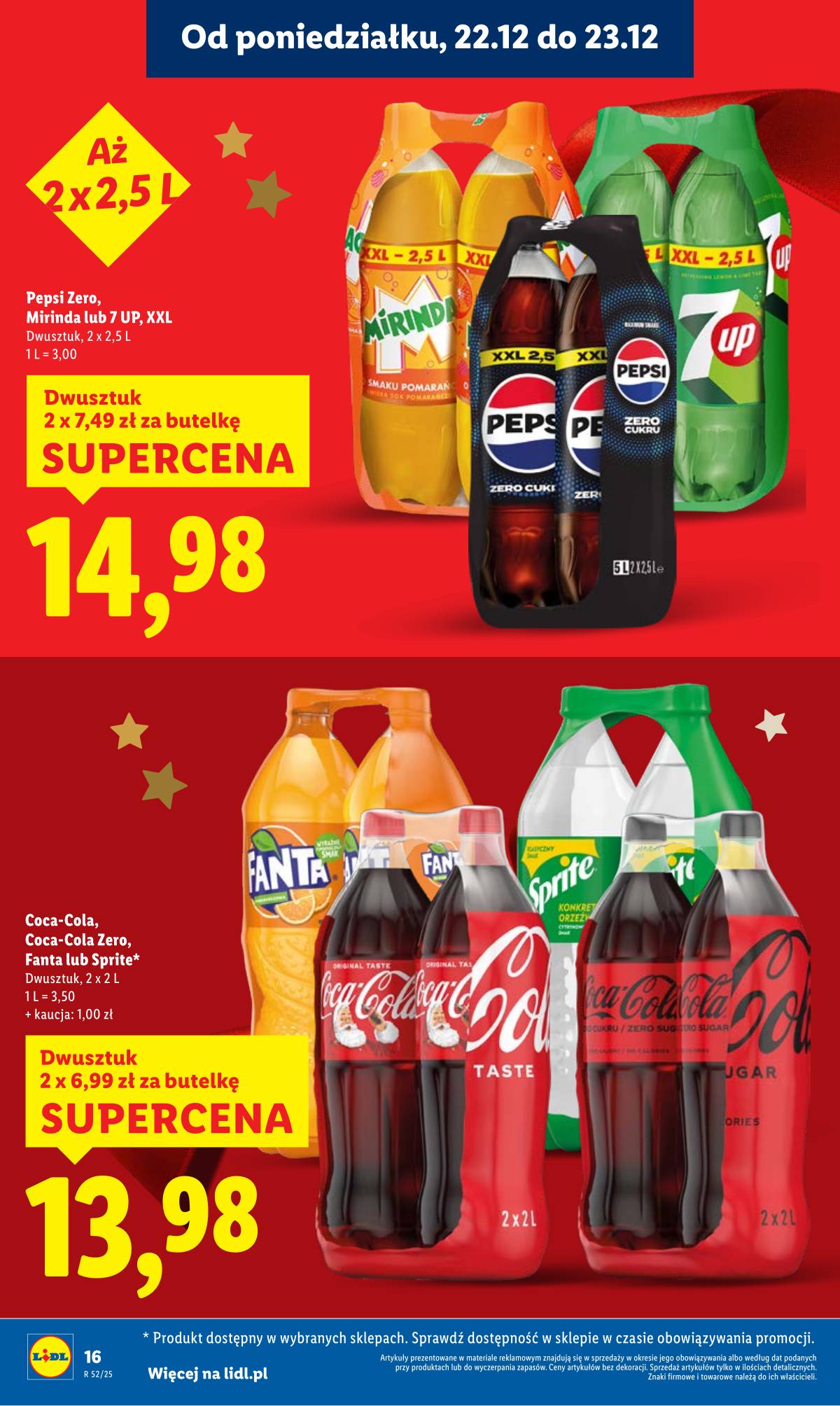 Lidl Lenkija - OFERTA WAŻNA OD 22.12 DO 23.12 16 puslapis
