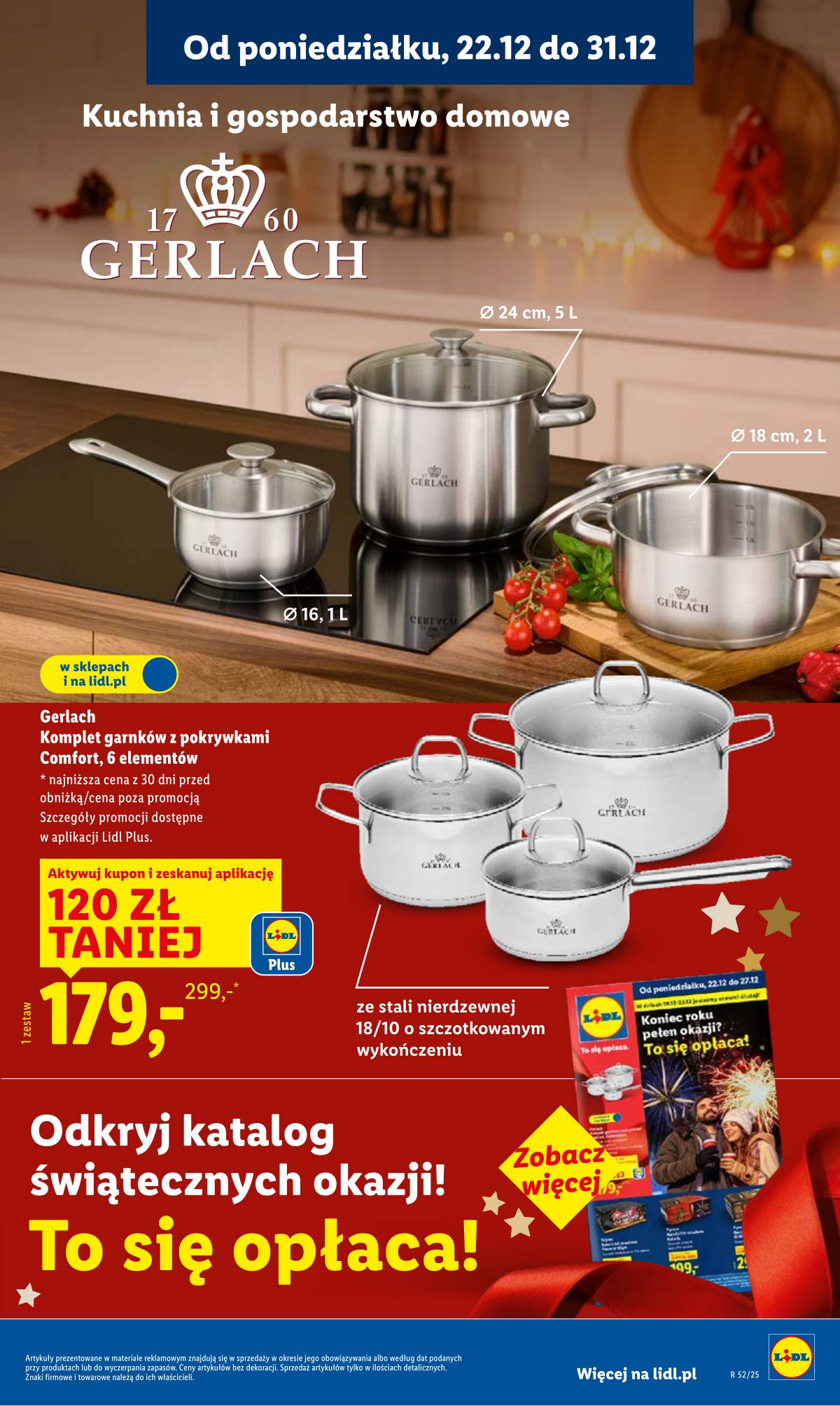 Lidl Lenkija - OFERTA WAŻNA OD 22.12 DO 23.12 21 puslapis