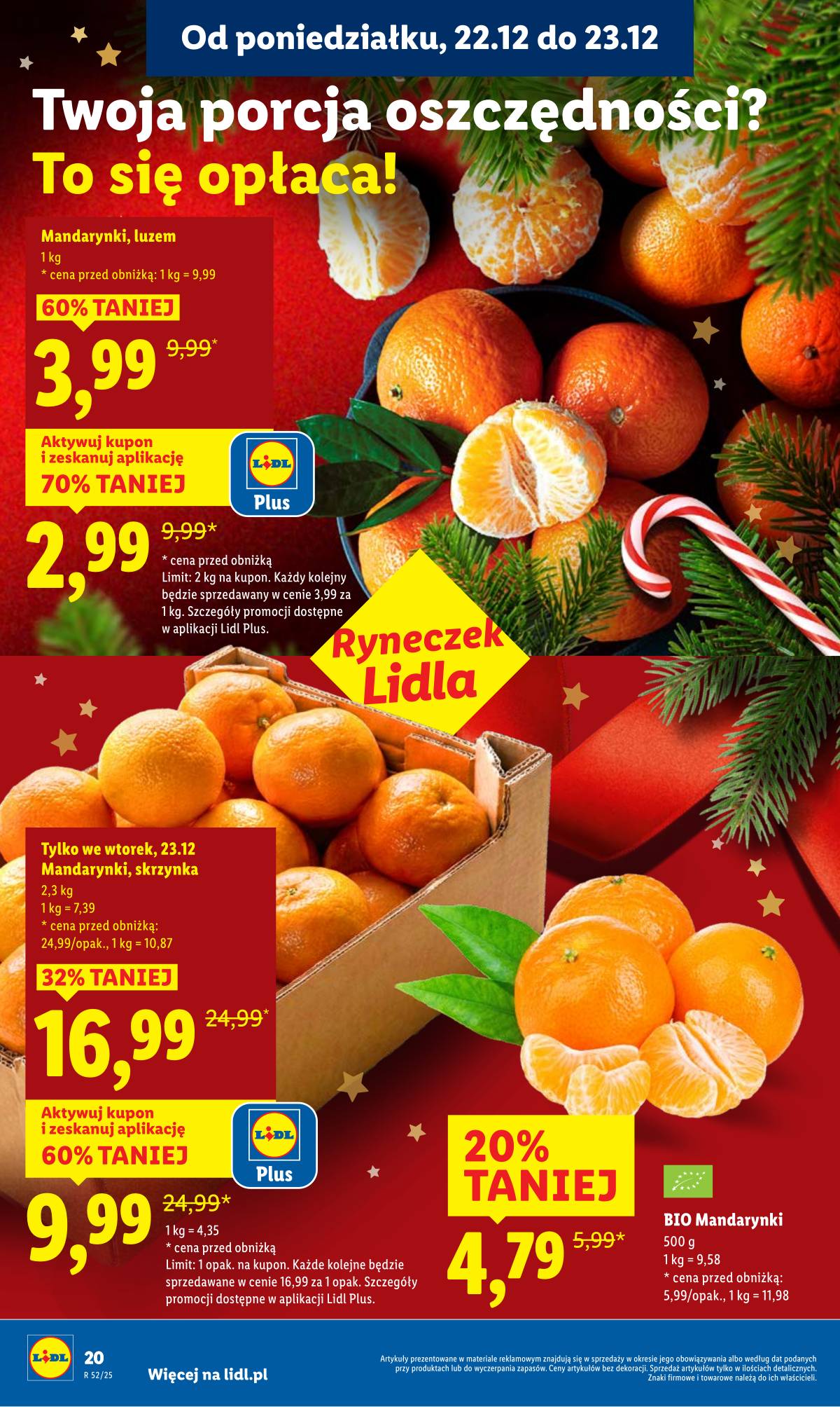 Lidl Lenkija - OFERTA WAŻNA OD 22.12 DO 23.12 22 puslapis