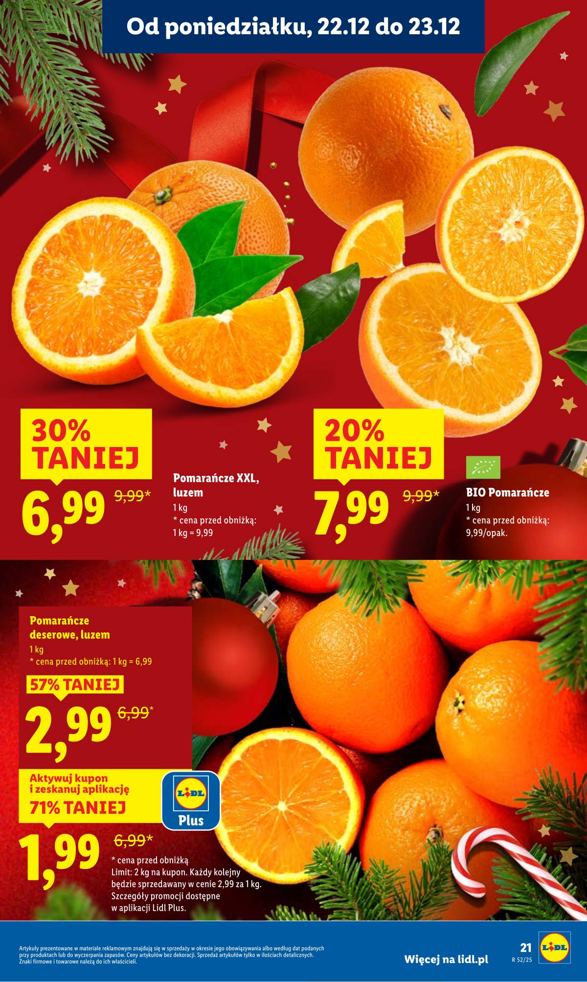 Lidl Lenkija - OFERTA WAŻNA OD 22.12 DO 23.12 23 puslapis