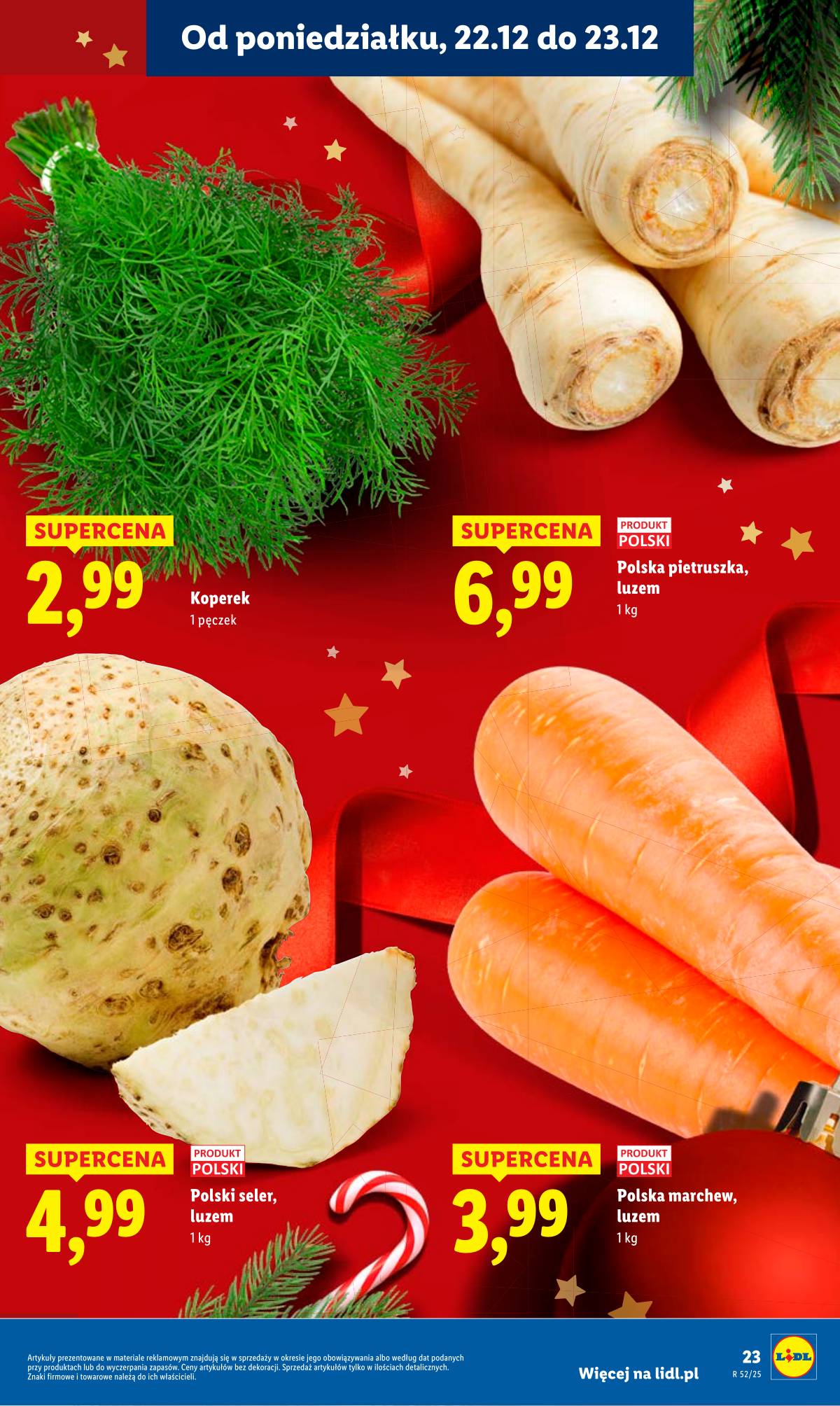 Lidl Lenkija - OFERTA WAŻNA OD 22.12 DO 23.12 25 puslapis