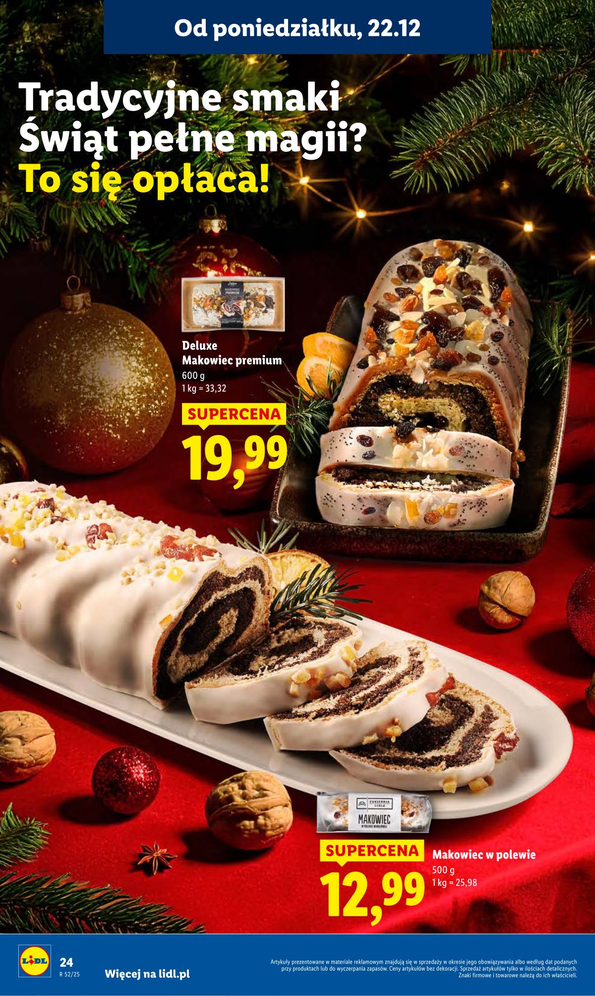Lidl Lenkija - OFERTA WAŻNA OD 22.12 DO 23.12 26 puslapis