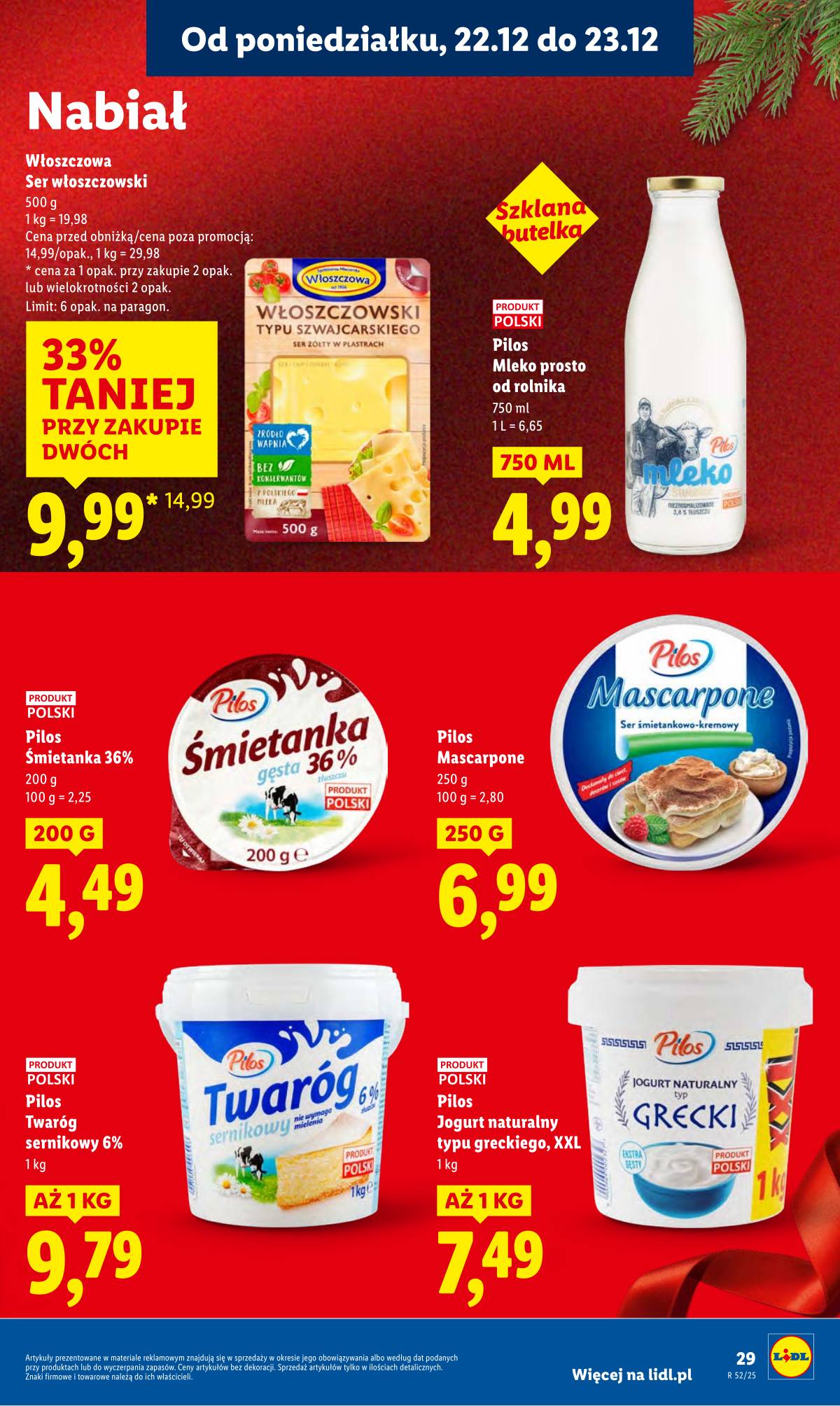 Lidl Lenkija - OFERTA WAŻNA OD 22.12 DO 23.12 31 puslapis