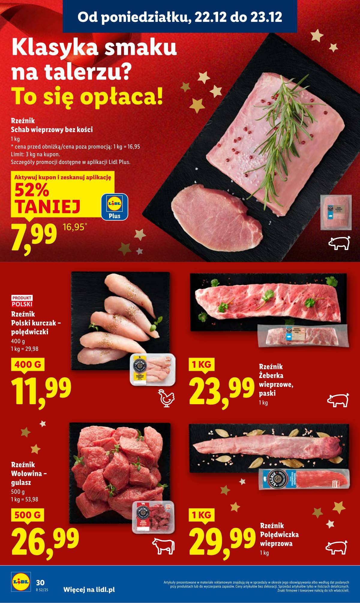 Lidl Lenkija - OFERTA WAŻNA OD 22.12 DO 23.12 32 puslapis