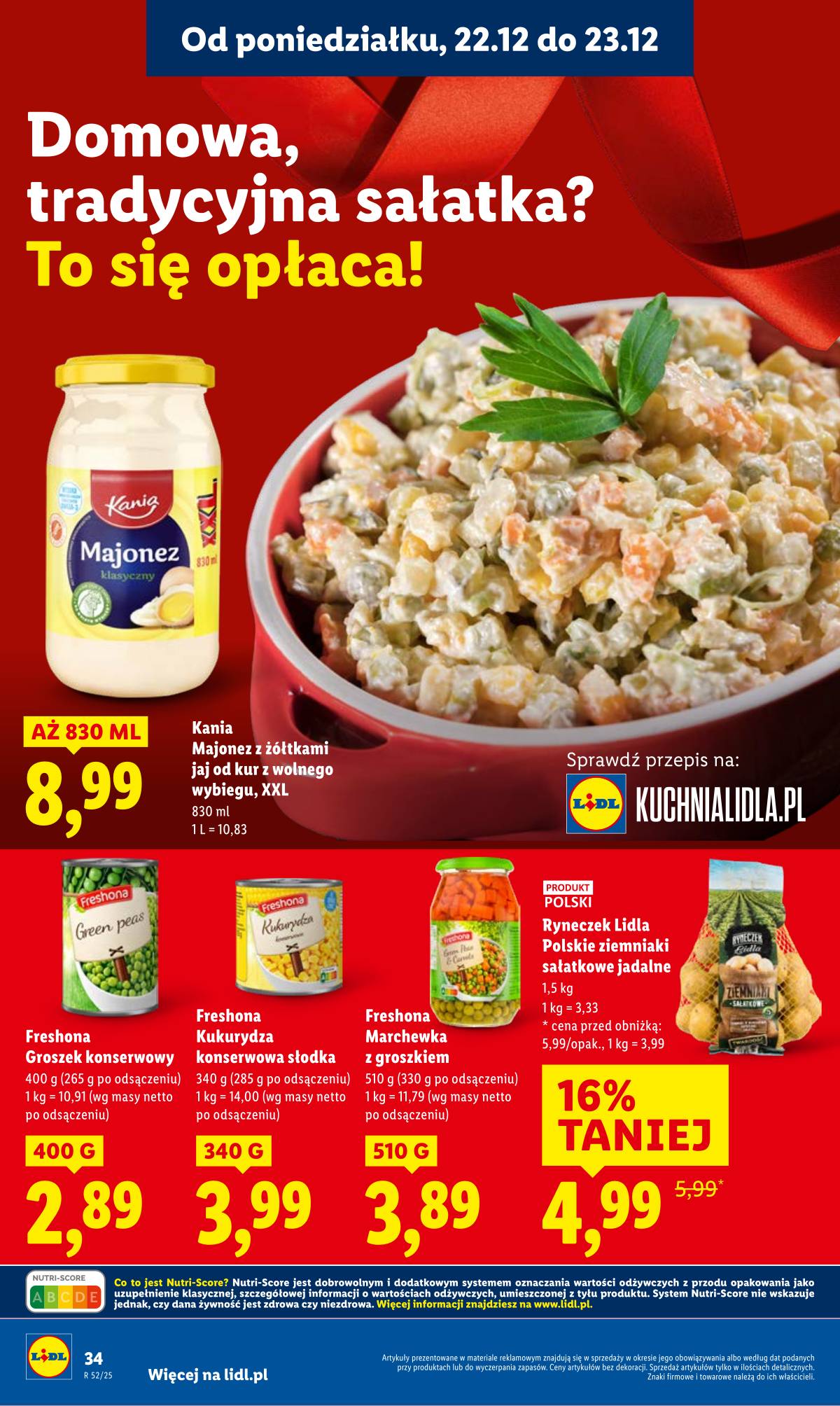 Lidl Lenkija - OFERTA WAŻNA OD 22.12 DO 23.12 36 puslapis