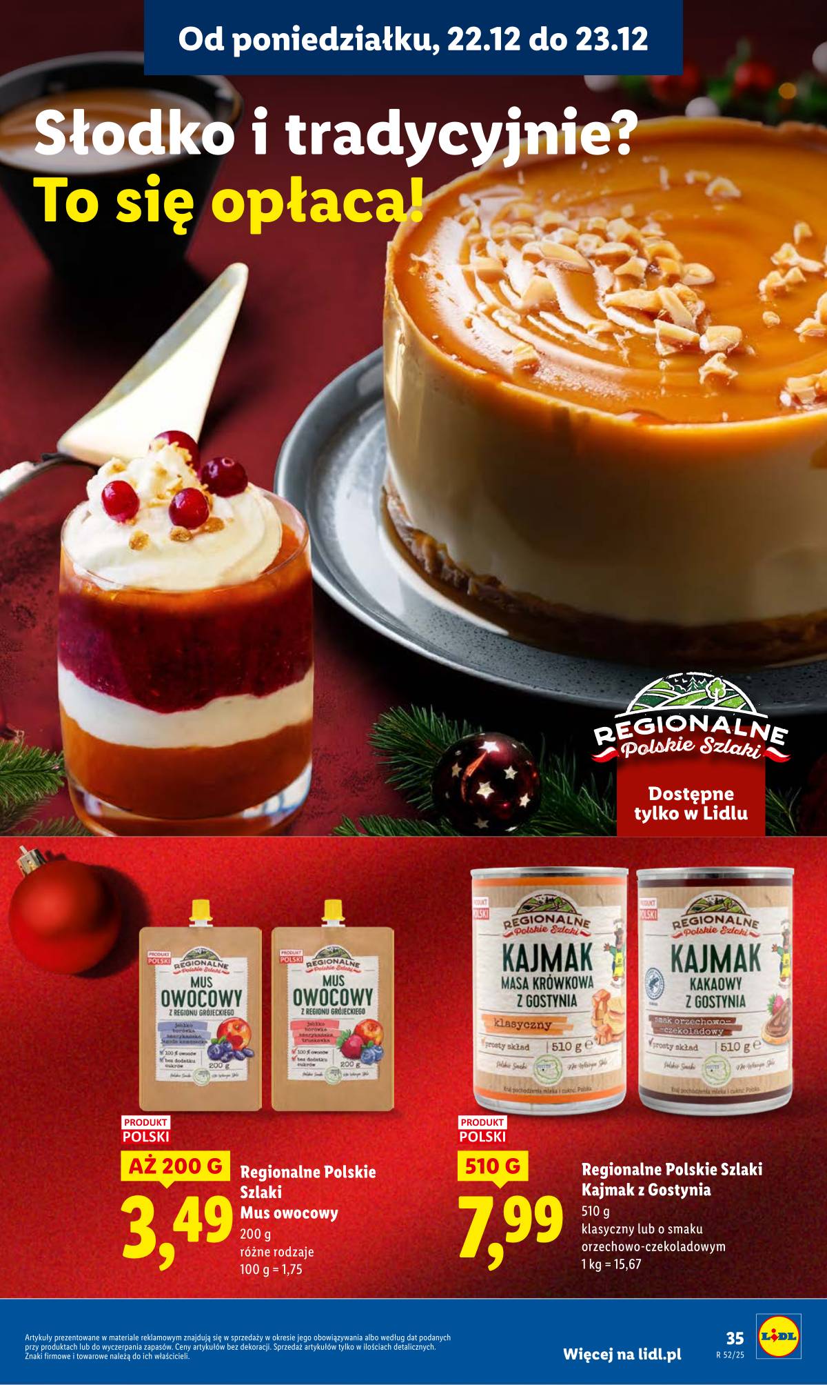 Lidl Lenkija - OFERTA WAŻNA OD 22.12 DO 23.12 37 puslapis