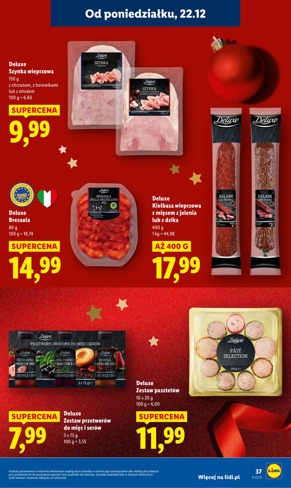 Lidl Lenkija - OFERTA WAŻNA OD 22.12 DO 23.12 39 puslapis