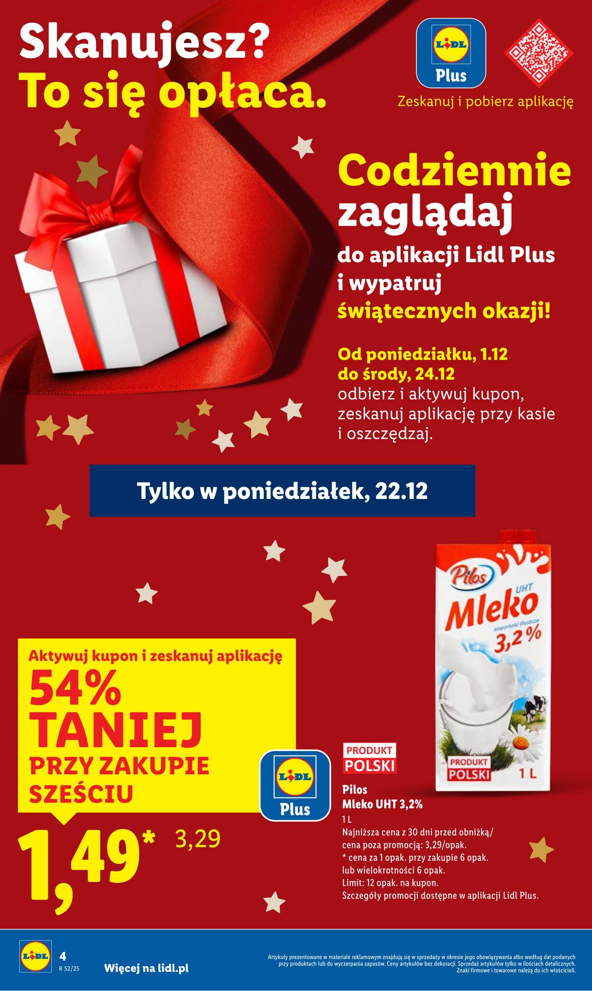 Lidl Lenkija - OFERTA WAŻNA OD 22.12 DO 23.12 4 puslapis
