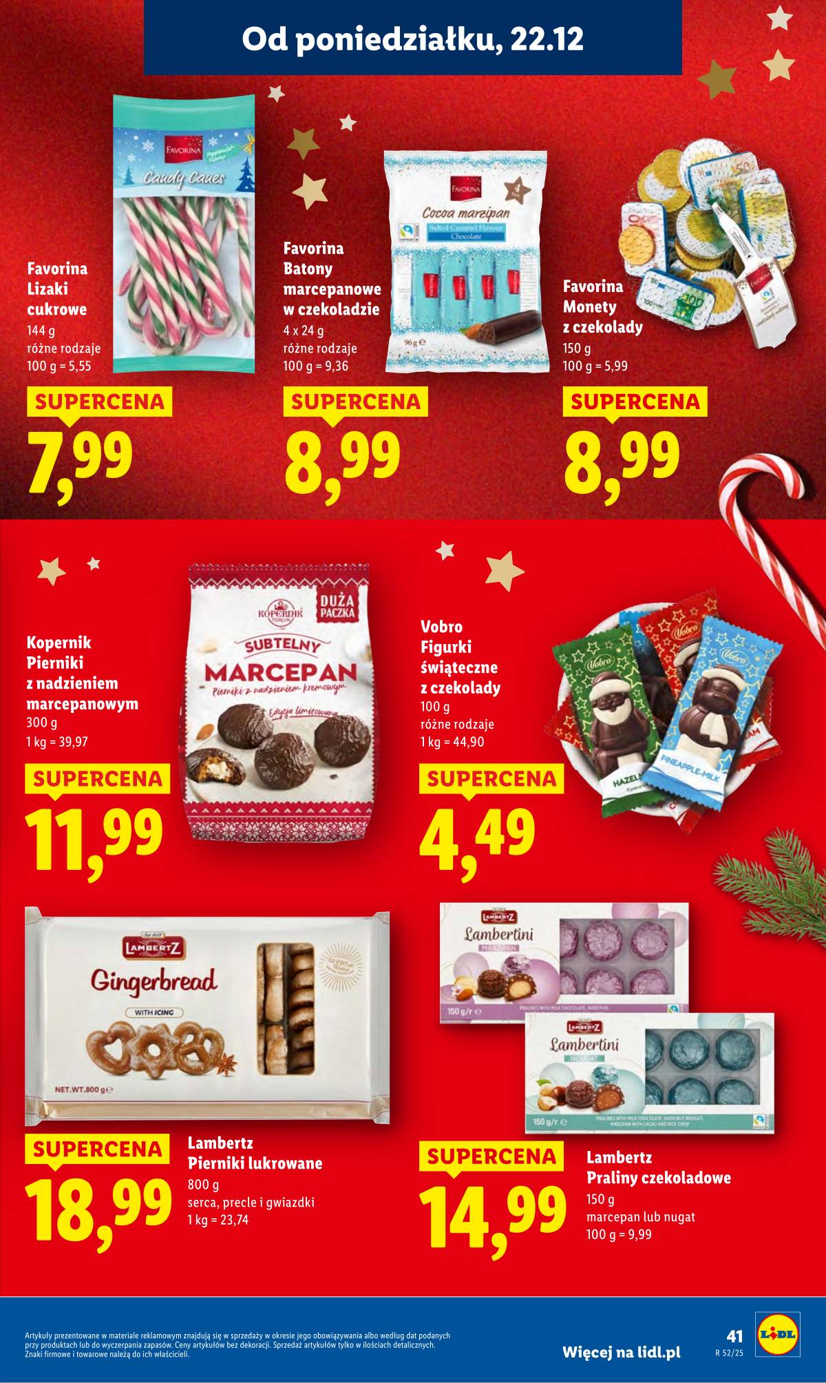 Lidl Lenkija - OFERTA WAŻNA OD 22.12 DO 23.12 43 puslapis