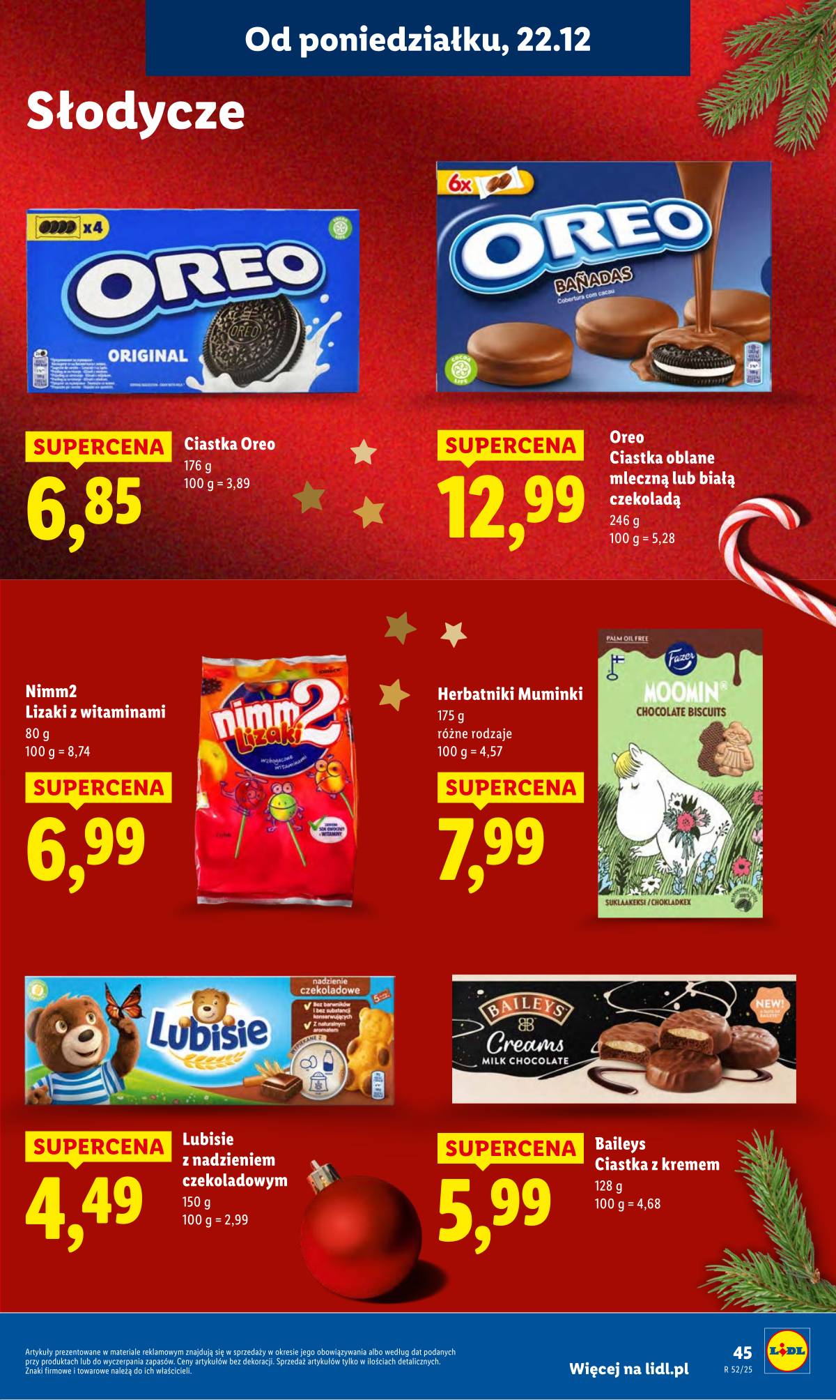 Lidl Lenkija - OFERTA WAŻNA OD 22.12 DO 23.12 47 puslapis