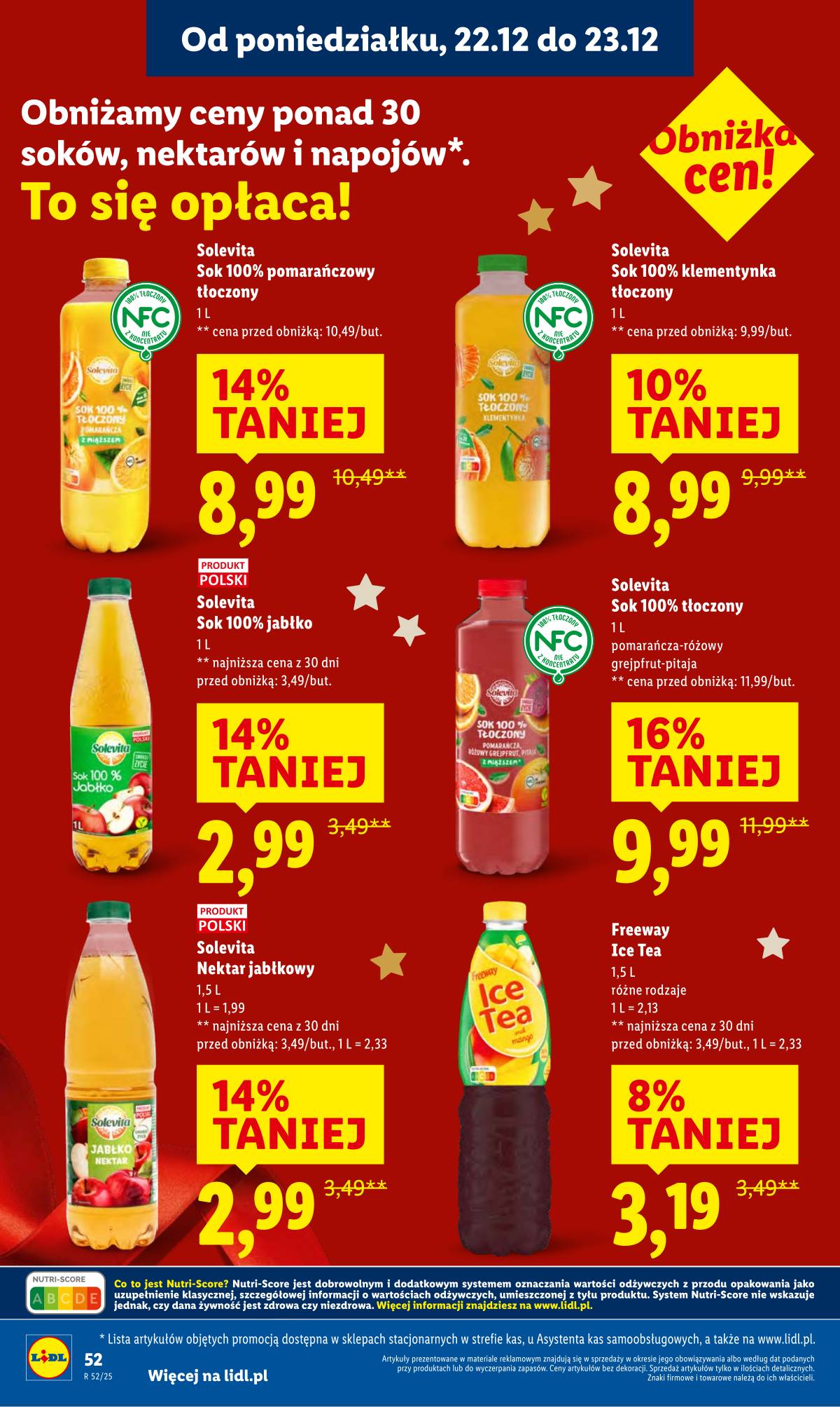 Lidl Lenkija - OFERTA WAŻNA OD 22.12 DO 23.12 54 puslapis