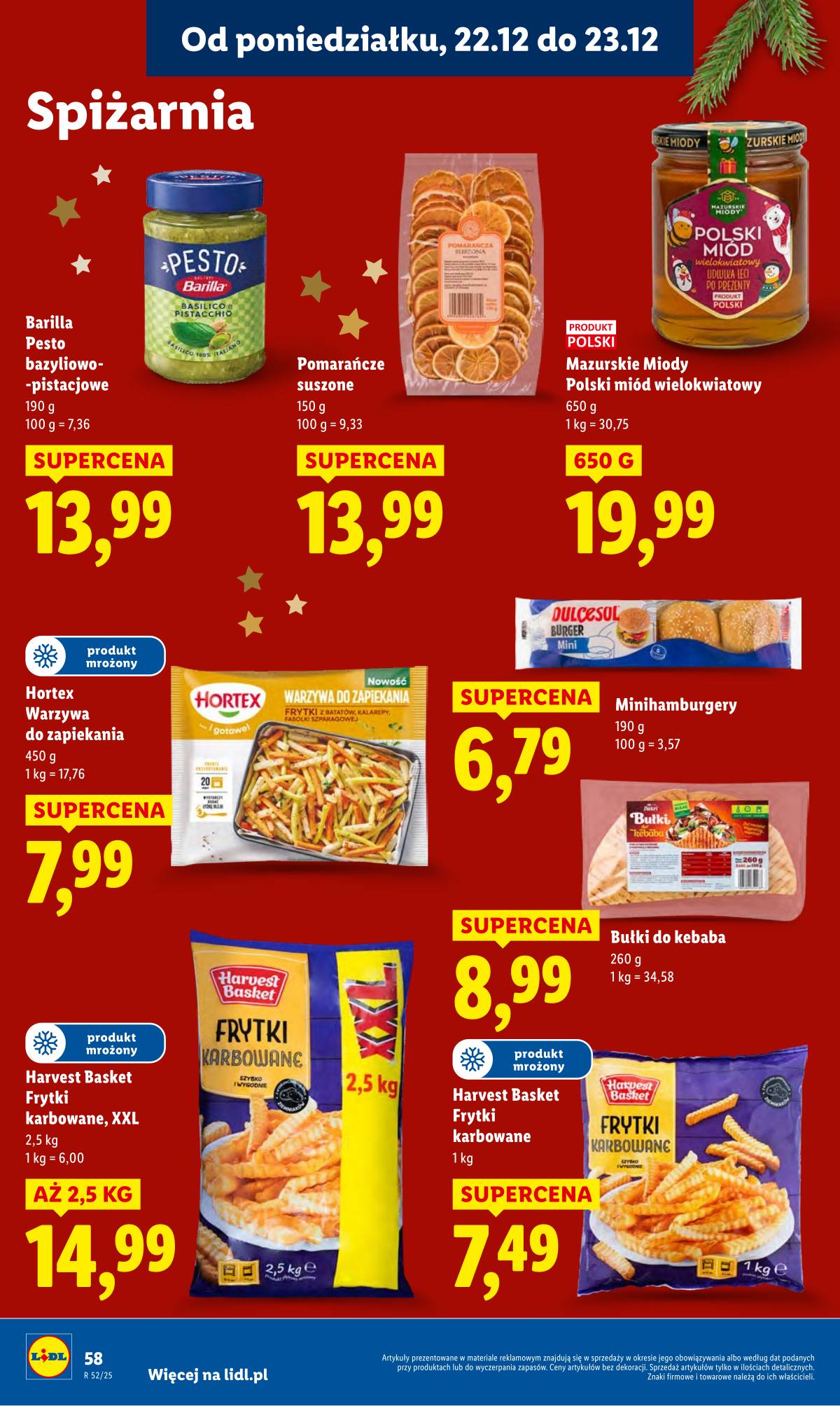 Lidl Lenkija - OFERTA WAŻNA OD 22.12 DO 23.12 60 puslapis