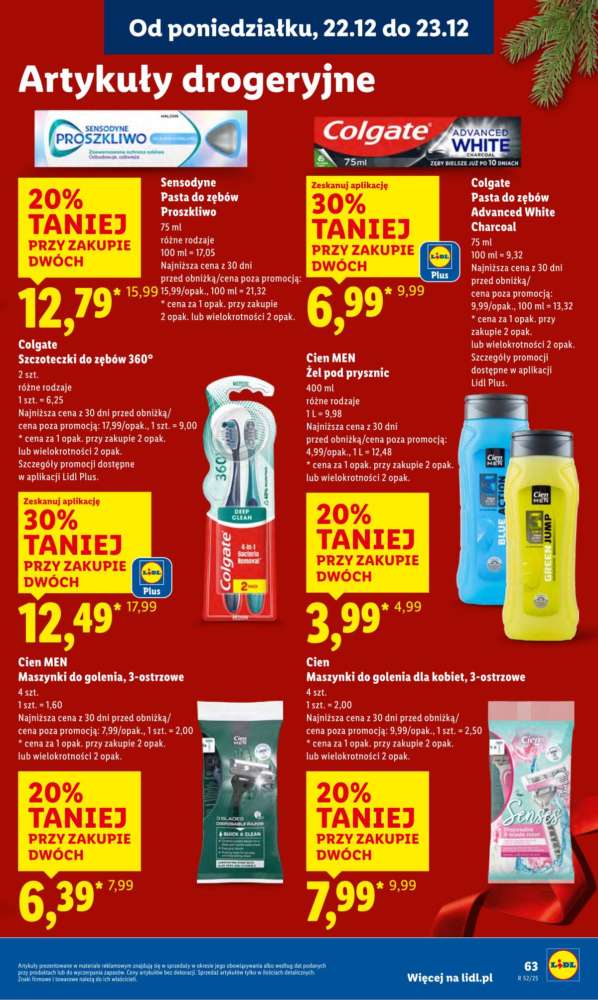 Lidl Lenkija - OFERTA WAŻNA OD 22.12 DO 23.12 65 puslapis
