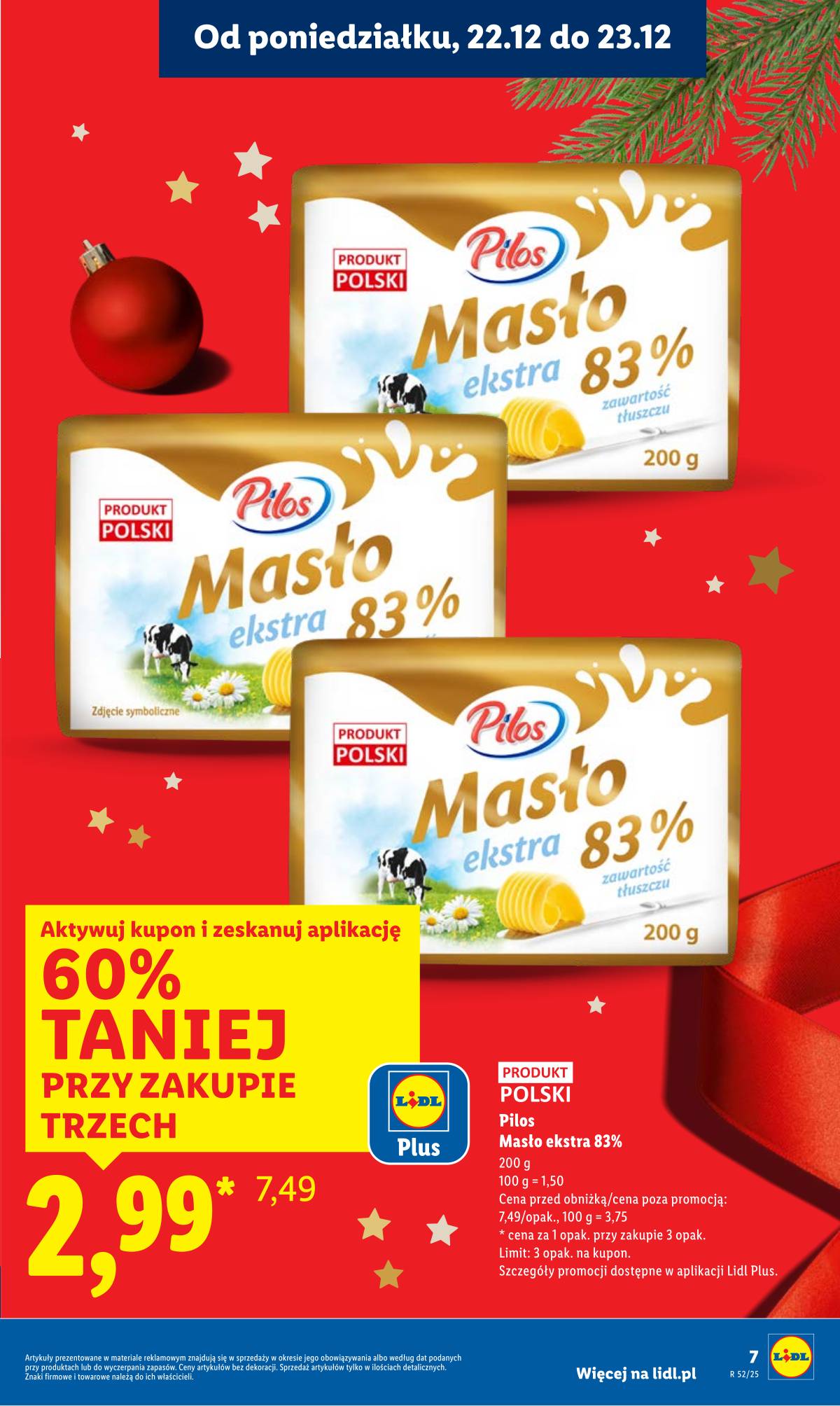 Lidl Lenkija - OFERTA WAŻNA OD 22.12 DO 23.12 7 puslapis