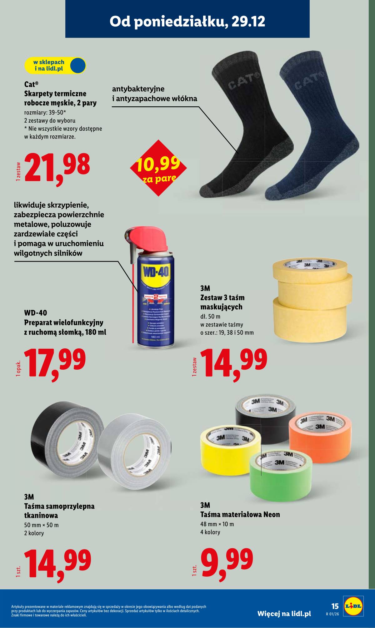 Lidl Lenkija - OFERTA WAŻNA OD 29.12 15 puslapis