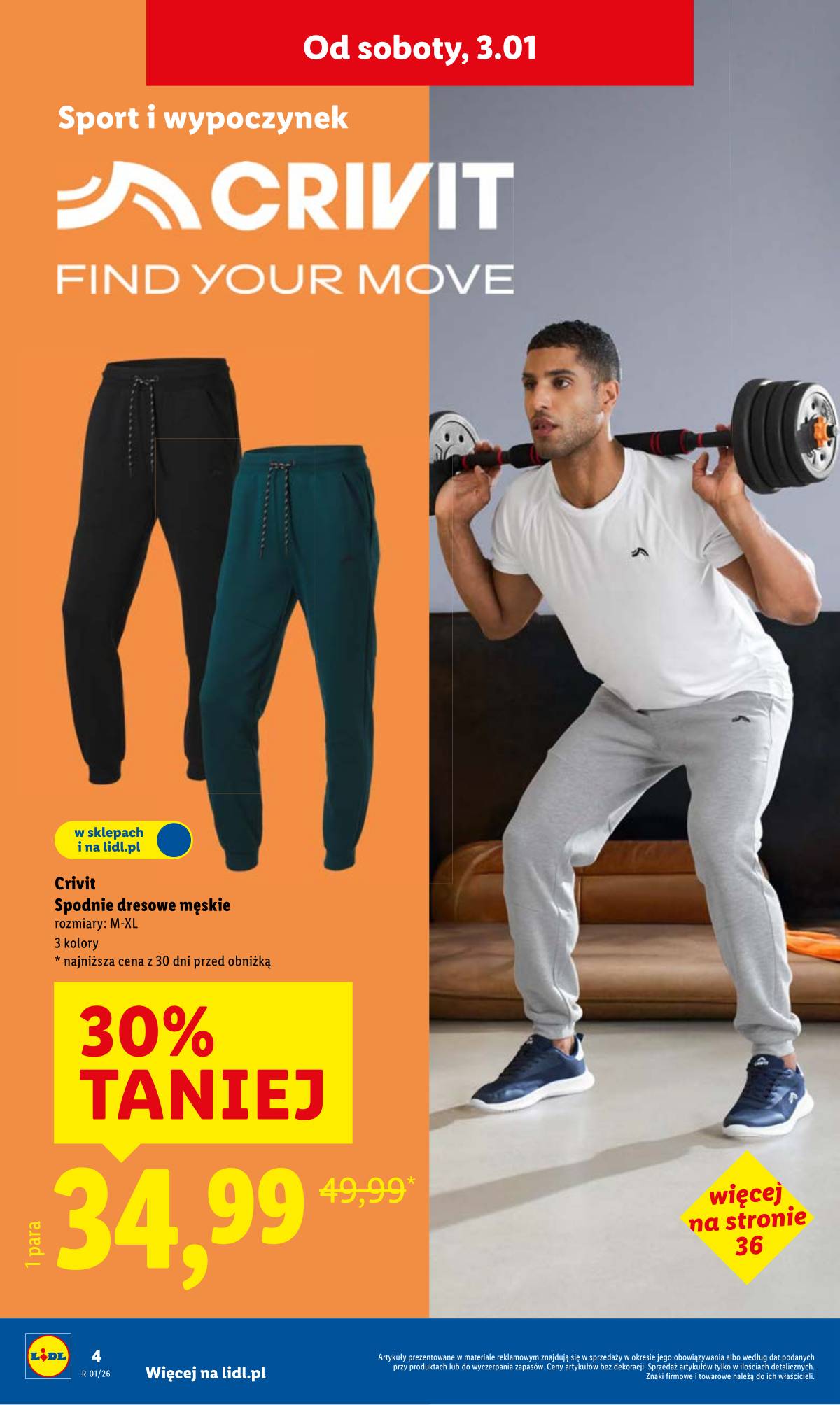 Lidl Lenkija - OFERTA WAŻNA OD 29.12 4 puslapis