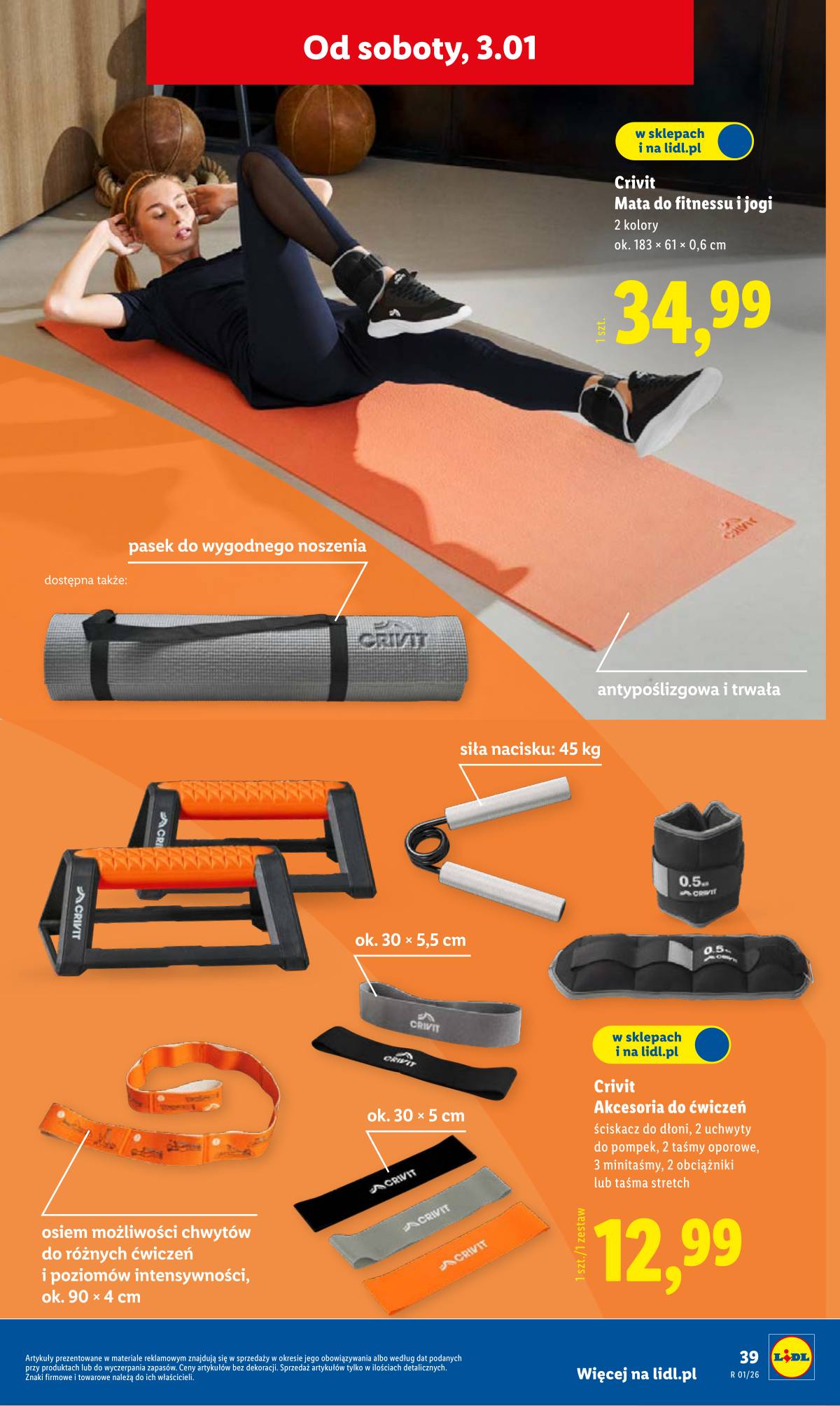 Lidl Lenkija - OFERTA WAŻNA OD 29.12 45 puslapis