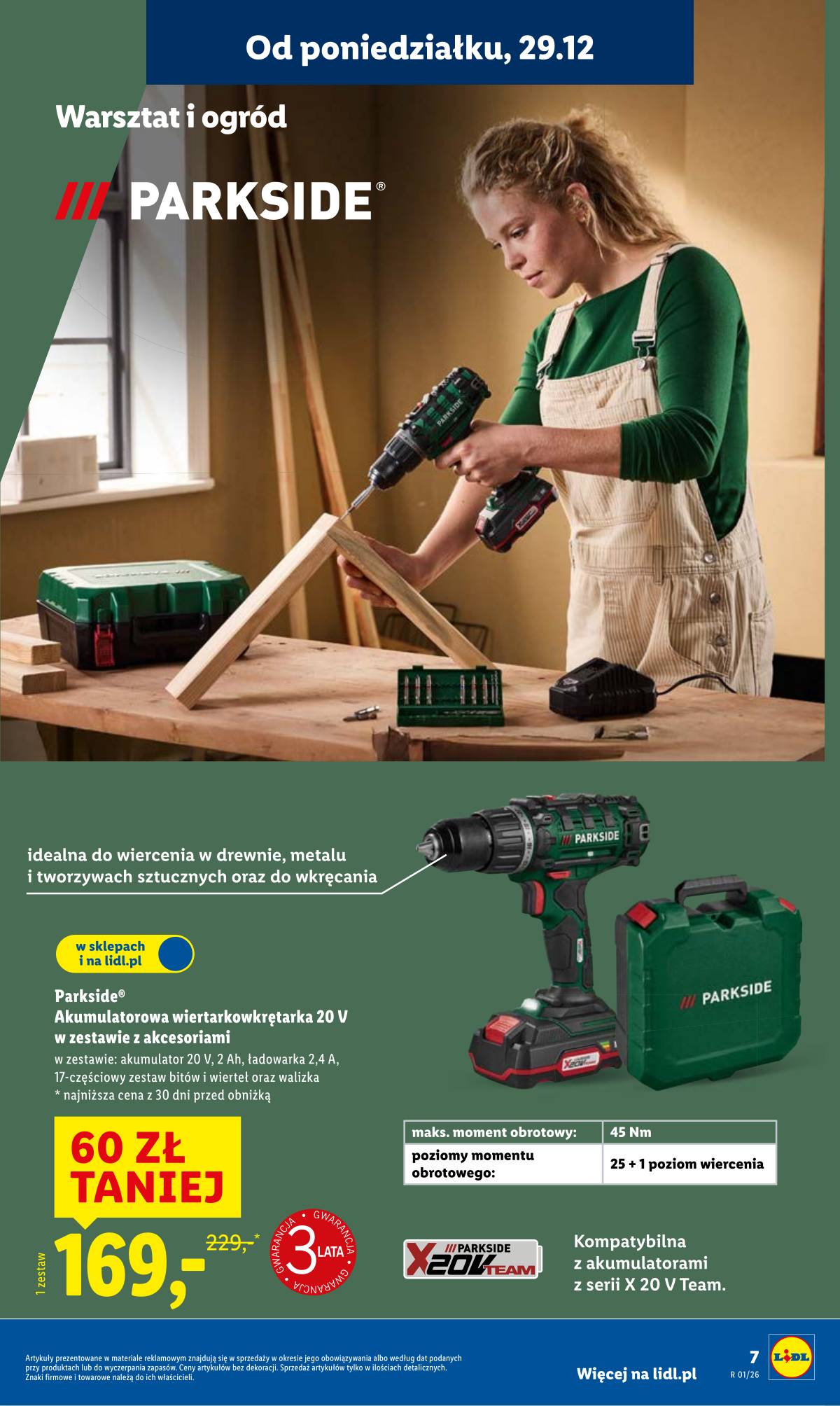 Lidl Lenkija - OFERTA WAŻNA OD 29.12 7 puslapis