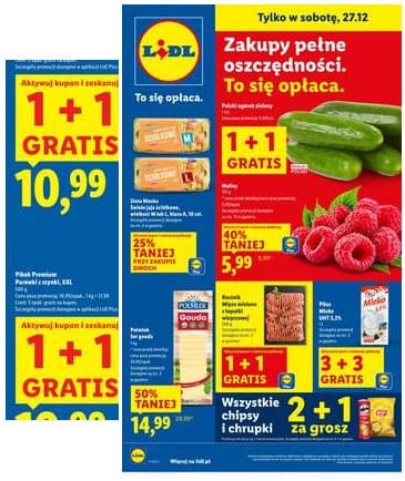Lidl Lenkija - OFERTA WAŻNA TYLKO 27.12 2025-12-27 – 2025-12-27