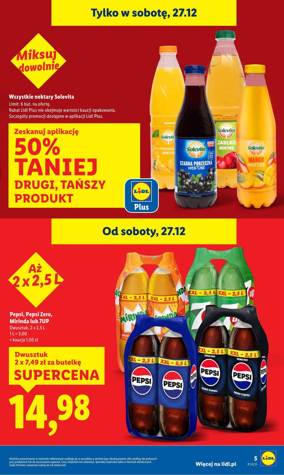 Lidl Lenkija - OFERTA WAŻNA TYLKO 27.12 5 puslapis