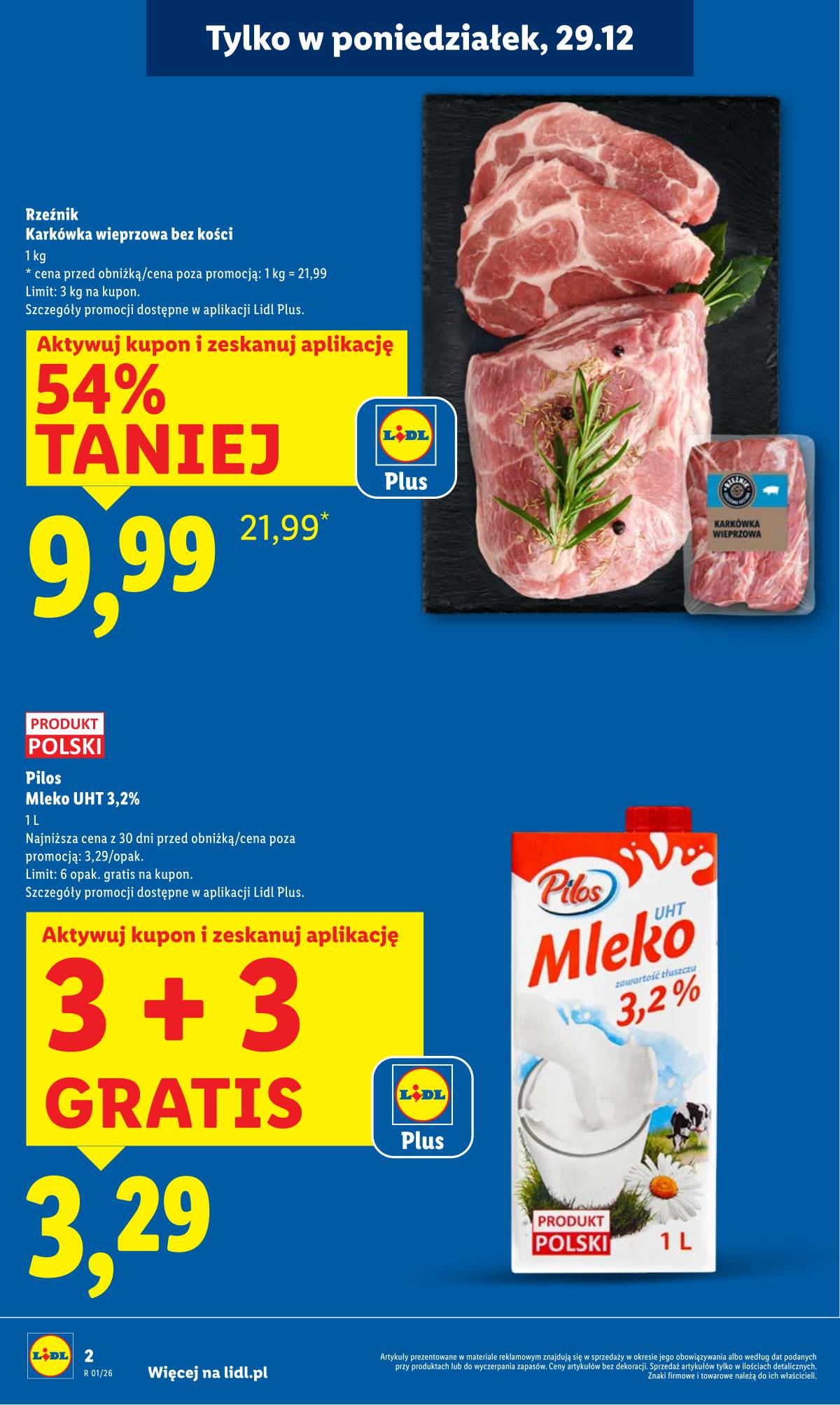 Lidl Lenkija - OFERTA WAŻNA OD 29.12 DO 31.12 2 puslapis