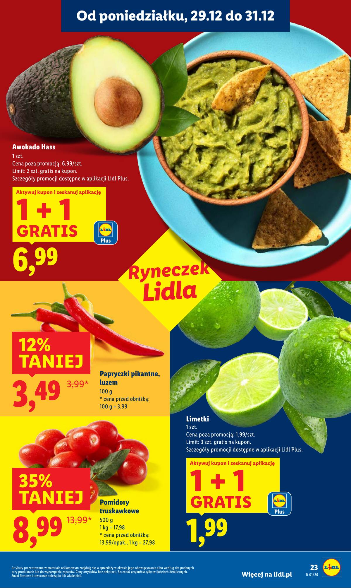 Lidl Lenkija - OFERTA WAŻNA OD 29.12 DO 31.12 23 puslapis