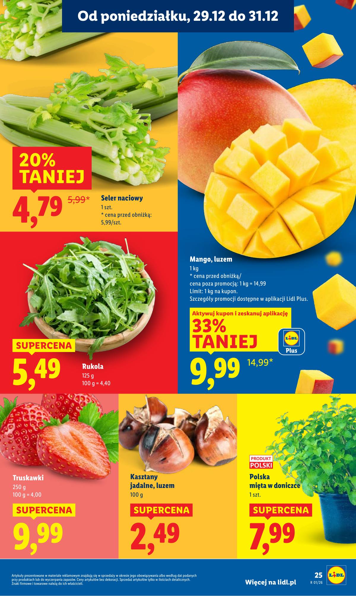 Lidl Lenkija - OFERTA WAŻNA OD 29.12 DO 31.12 25 puslapis