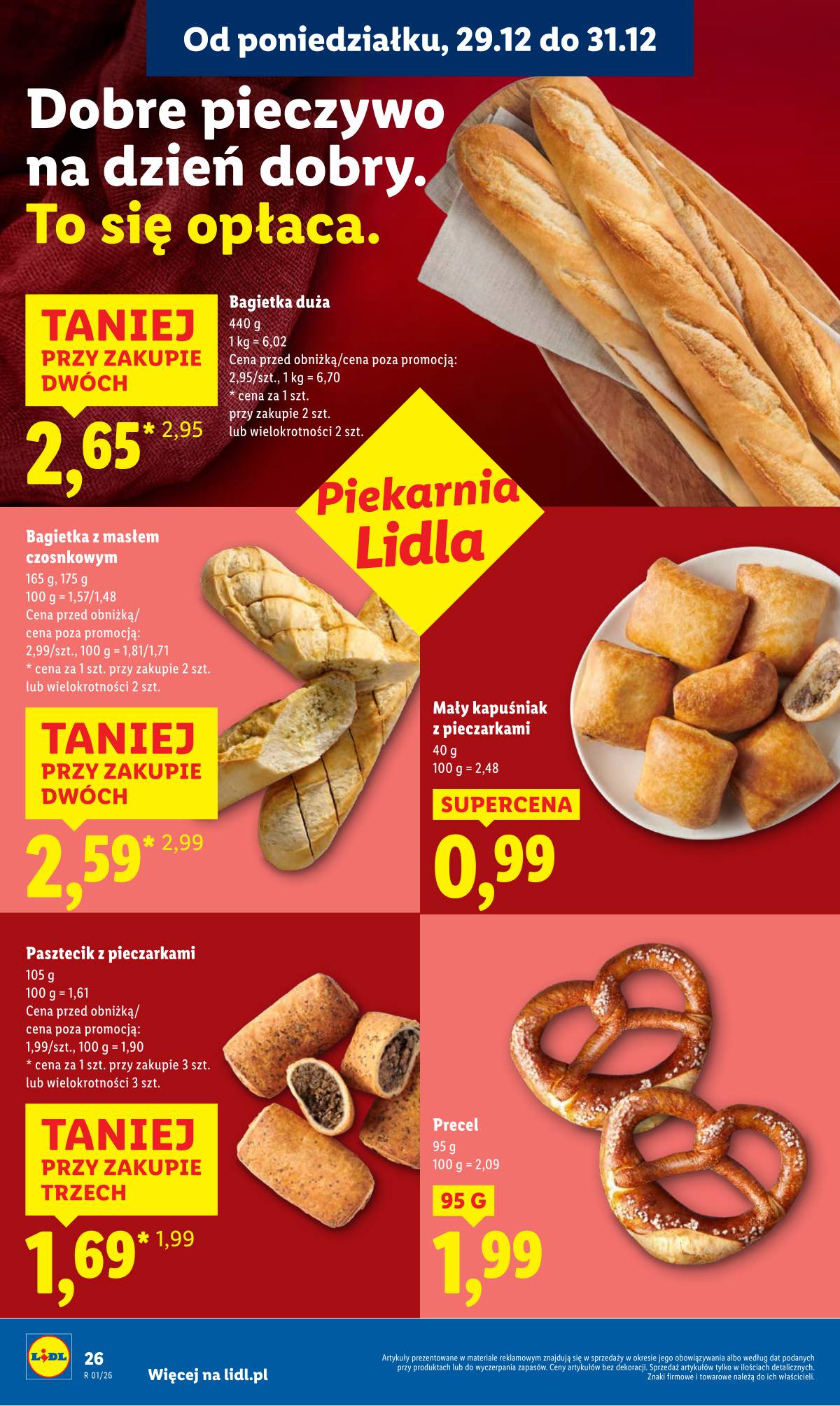 Lidl Lenkija - OFERTA WAŻNA OD 29.12 DO 31.12 26 puslapis